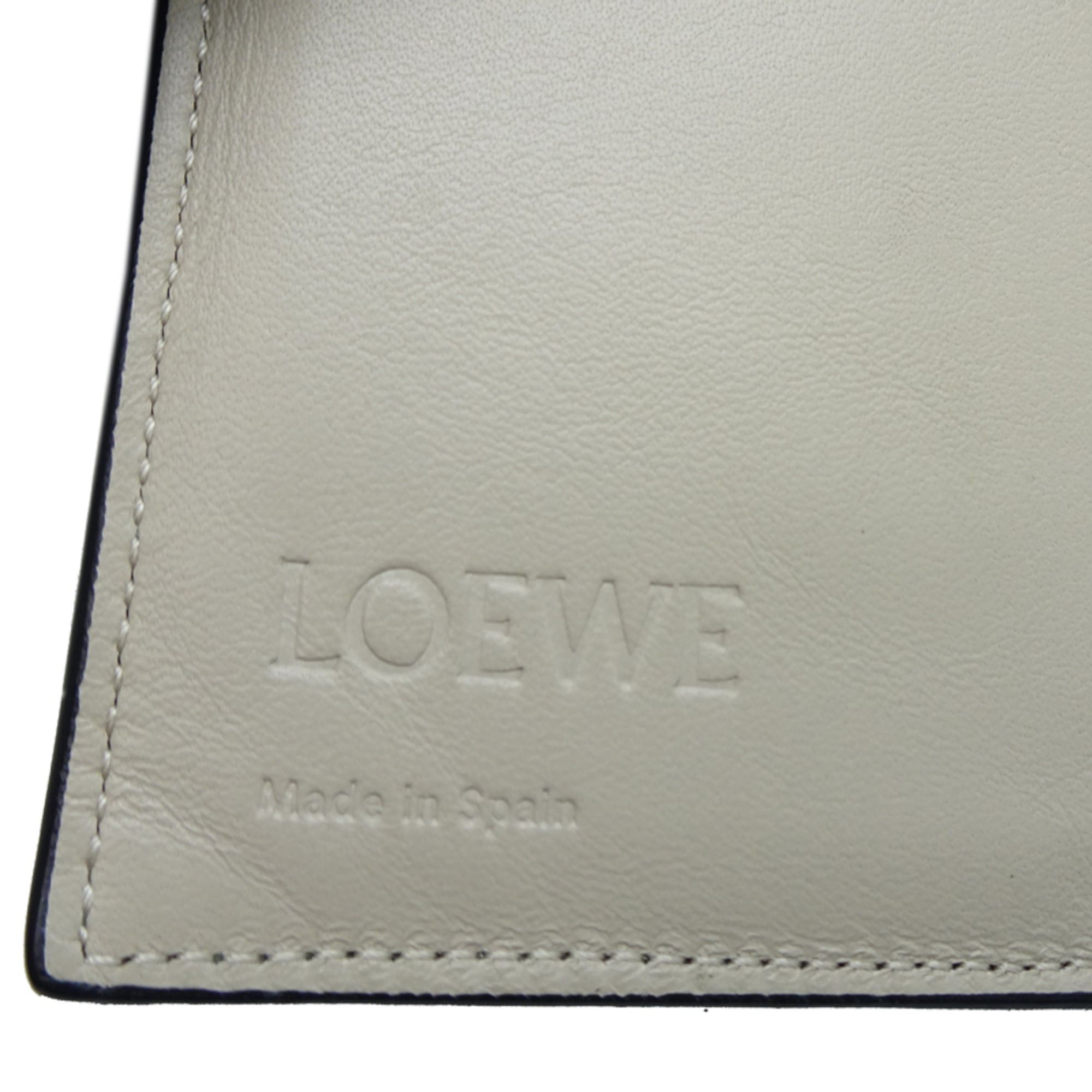 Loewe Loewe Slim Bifold Wallet, Women's, C660830X01, Calfskin, Rosemary (Moss Green) Size ONE SIZE - 6 Thumbnail