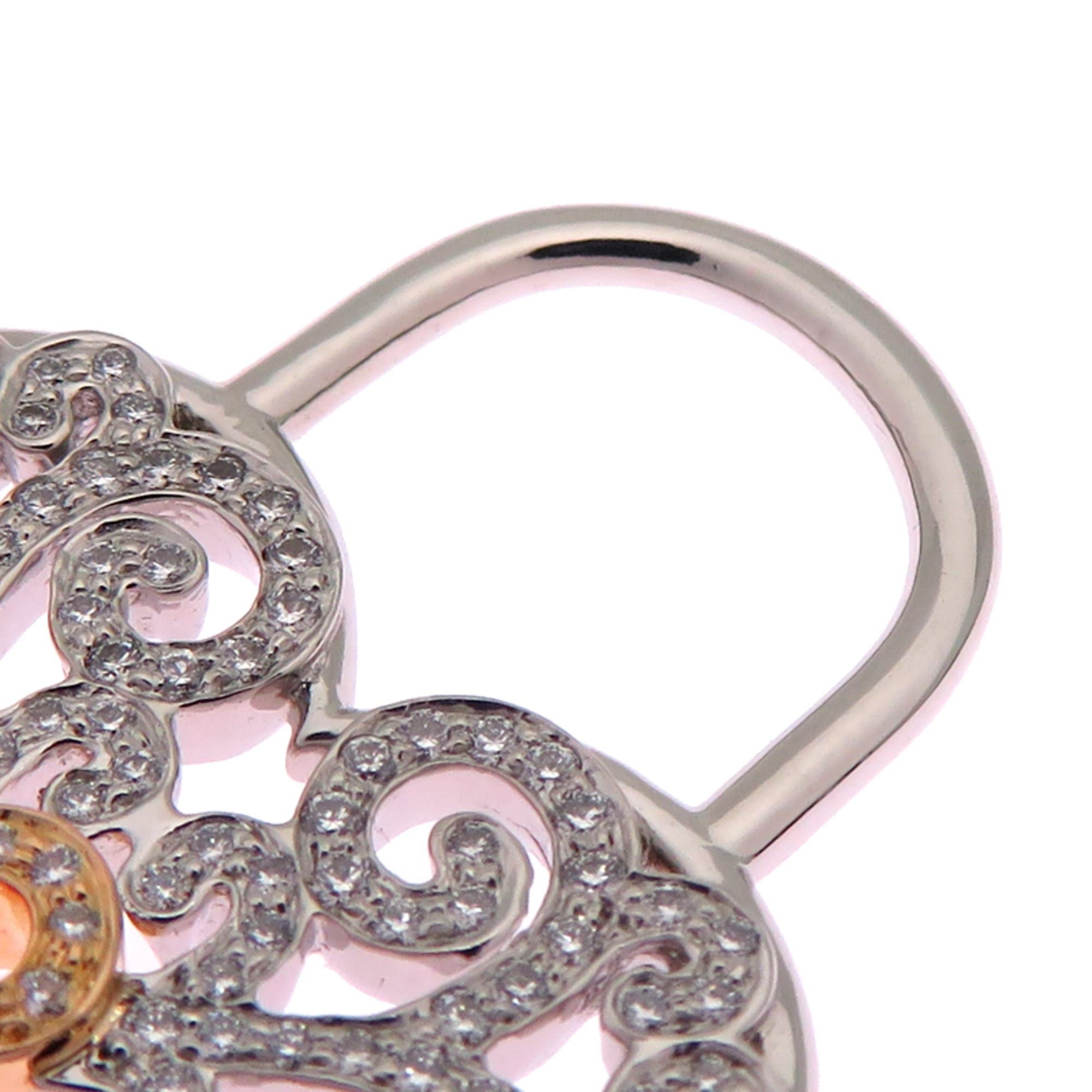 Tiffany & Co. Tiffany Enchant Heart Women's Pendant Top Pt950 Platinum Size ONE SIZE - 3 Thumbnail