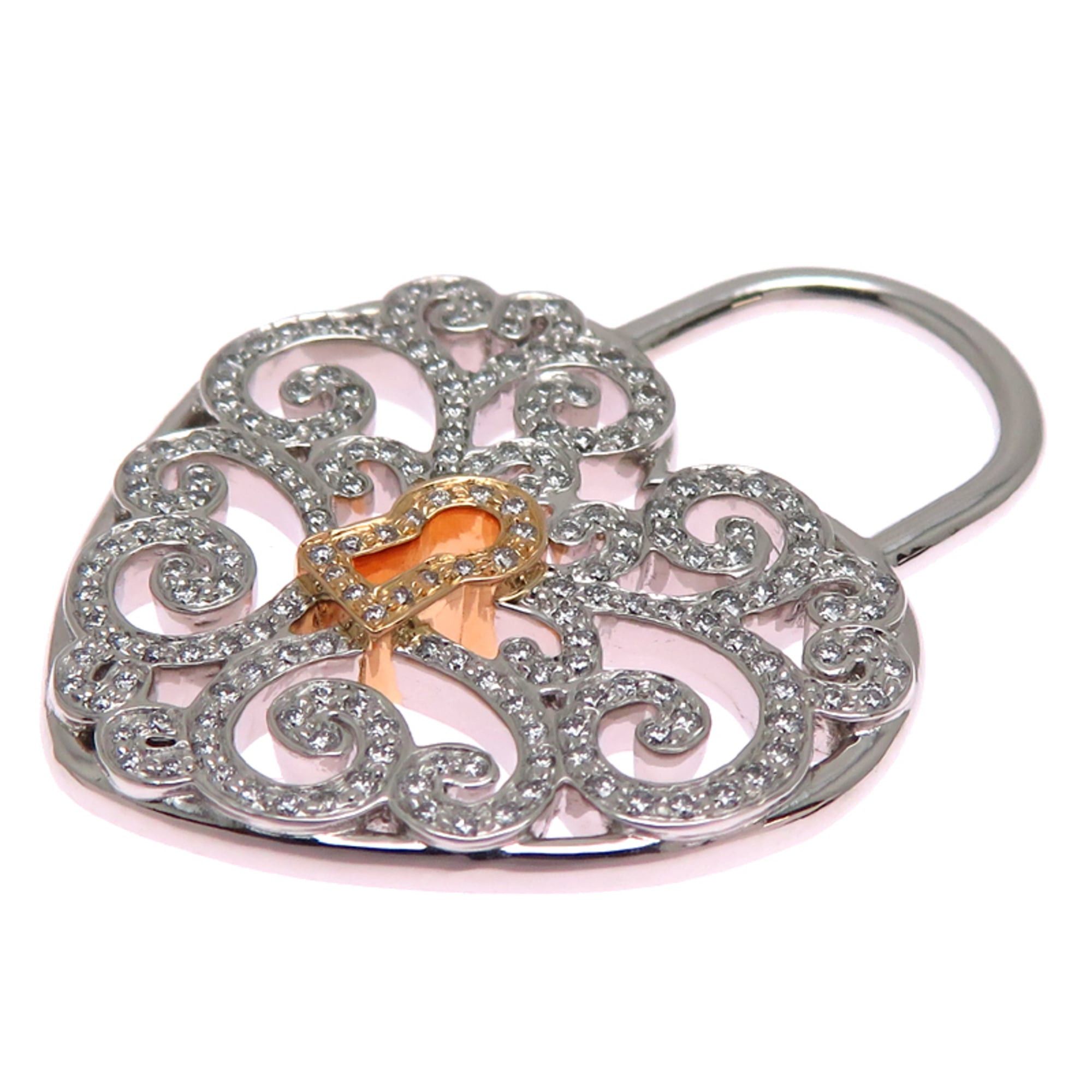Tiffany & Co. Tiffany Enchant Heart Women's Pendant Top Pt950 Platinum Size ONE SIZE - 5 Thumbnail