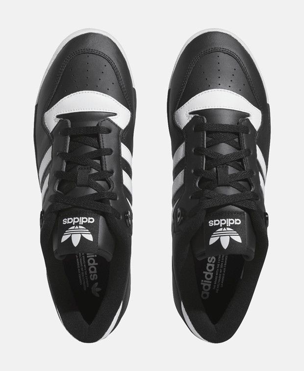Adidas Black Rivalry Sneakers Size US 5.5 / EU 38 - 2 Thumbnail
