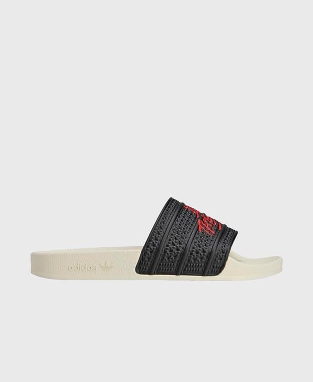 Adidas 100T Adilette Slides Size US 5.5 / EU 38 - 2 Thumbnail