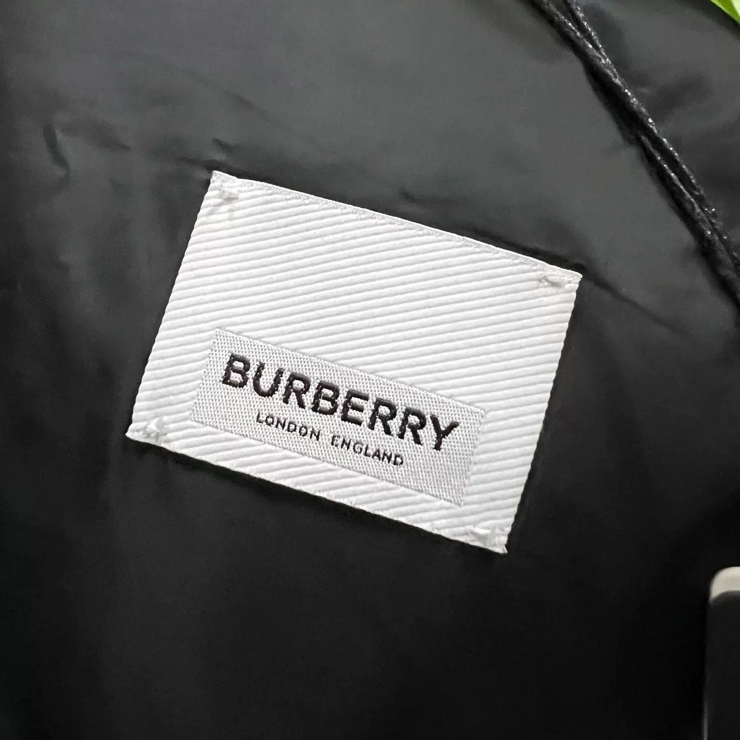 Burberry burberry black logo puffer jacket xl Size US XL / EU 56 / 4 - 4 Thumbnail