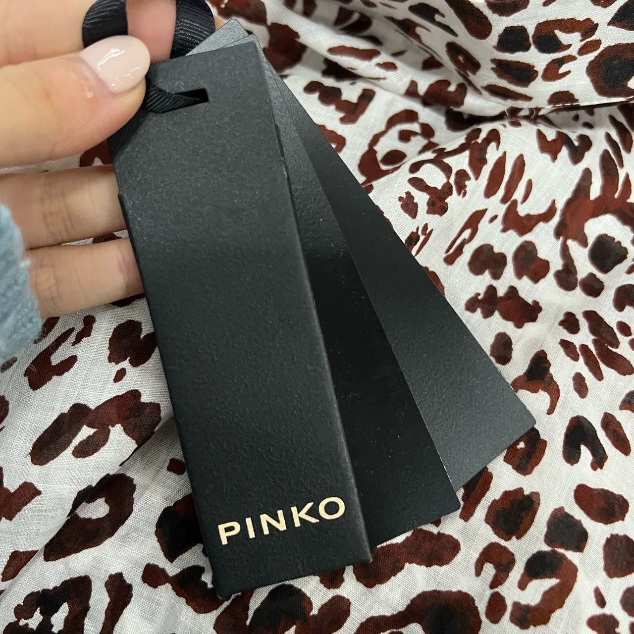 Pinko pinko leopard print ruffle hem skirt Size 36" / US 14 / IT 50 - 4 Thumbnail