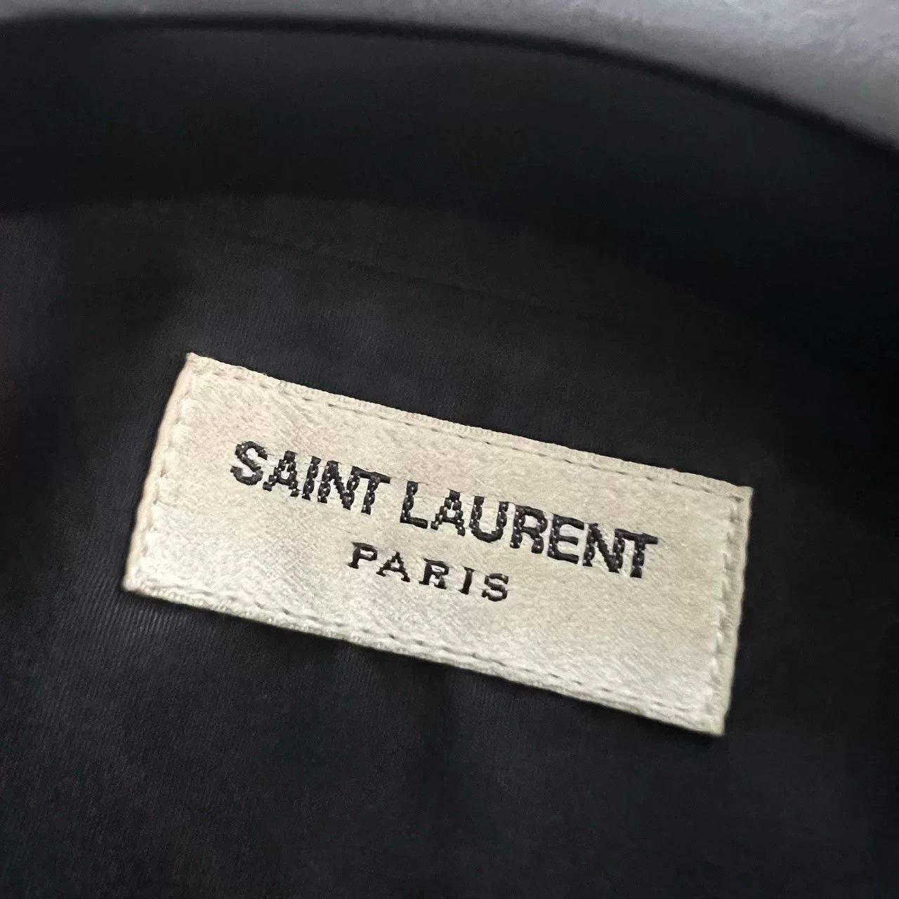 Saint Laurent Paris Saint Laurent Black Shirt Size 36 Size US S / EU 44-46 / 1 - 2 Thumbnail