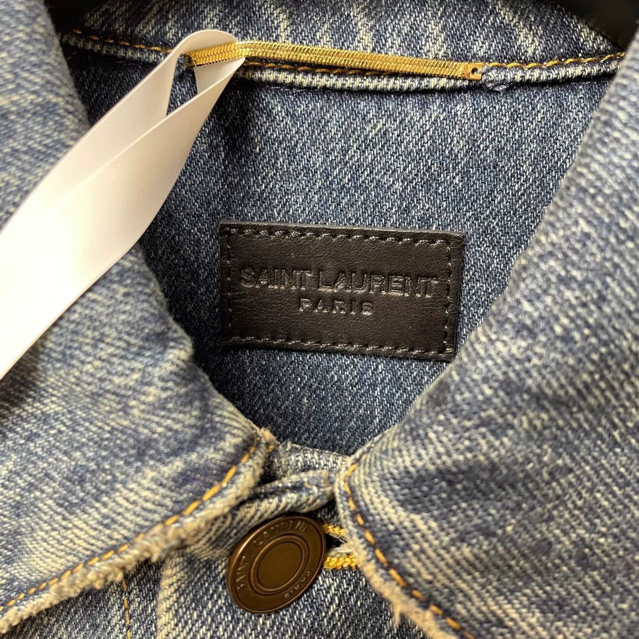 Yves Saint Laurent blue denim jacket by YSL Size US S / EU 44-46 / 1 - 3 Thumbnail