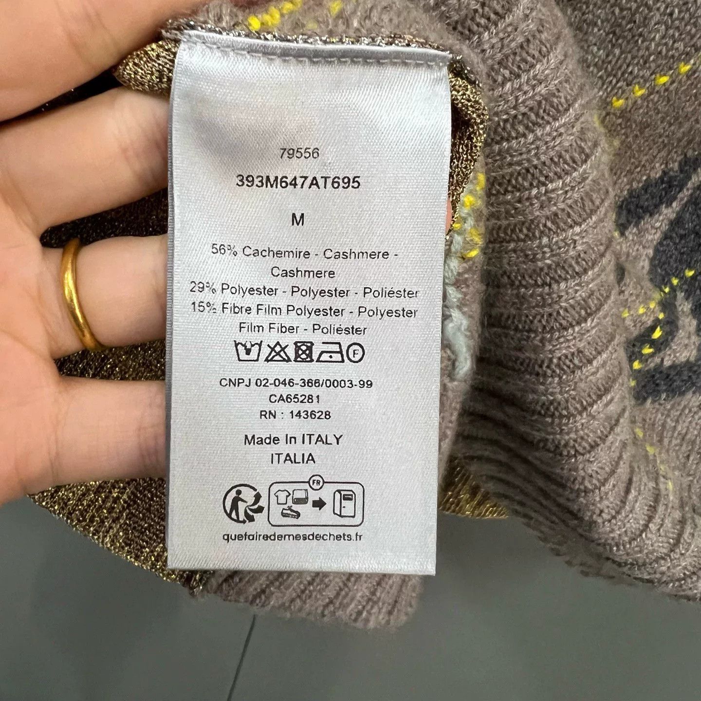 Dior dior knitted vest with diamond pattern Size US XS / EU 42 / 0 - 3 Thumbnail