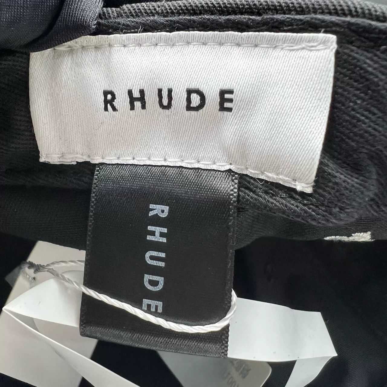 rhude eagle embroidered baseball cap