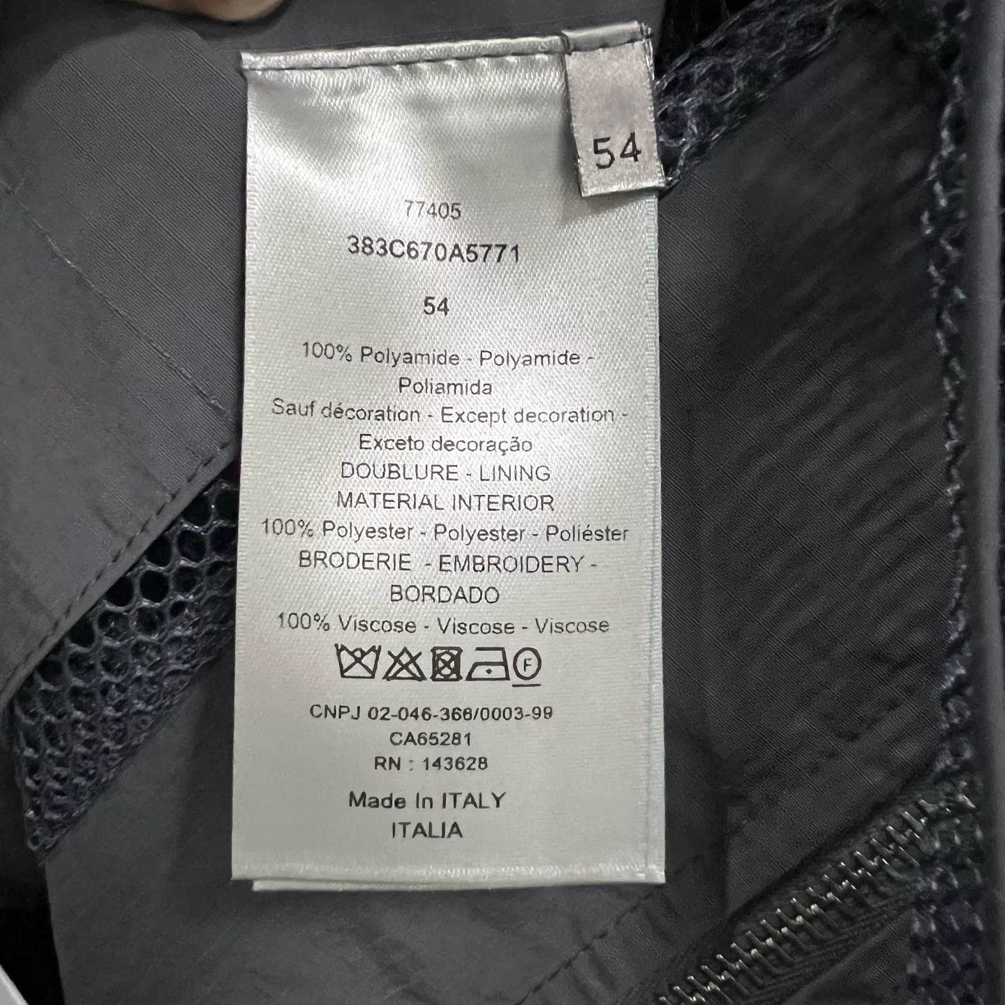 Dior Dior Gray Zip Multi-Pocket Vest Size US L / EU 52-54 / 3 - 4 Thumbnail