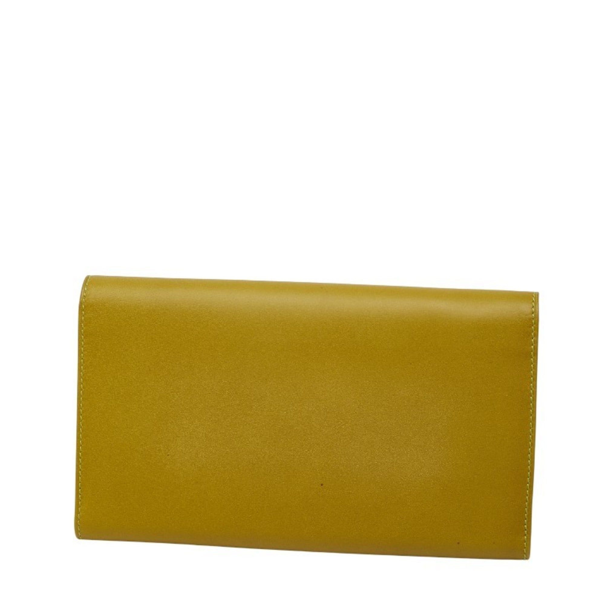 Salvatore Ferragamo Salvatore Ferragamo Vara Long Wallet in Green Leather for Women Size ONE SIZE - 2 Thumbnail