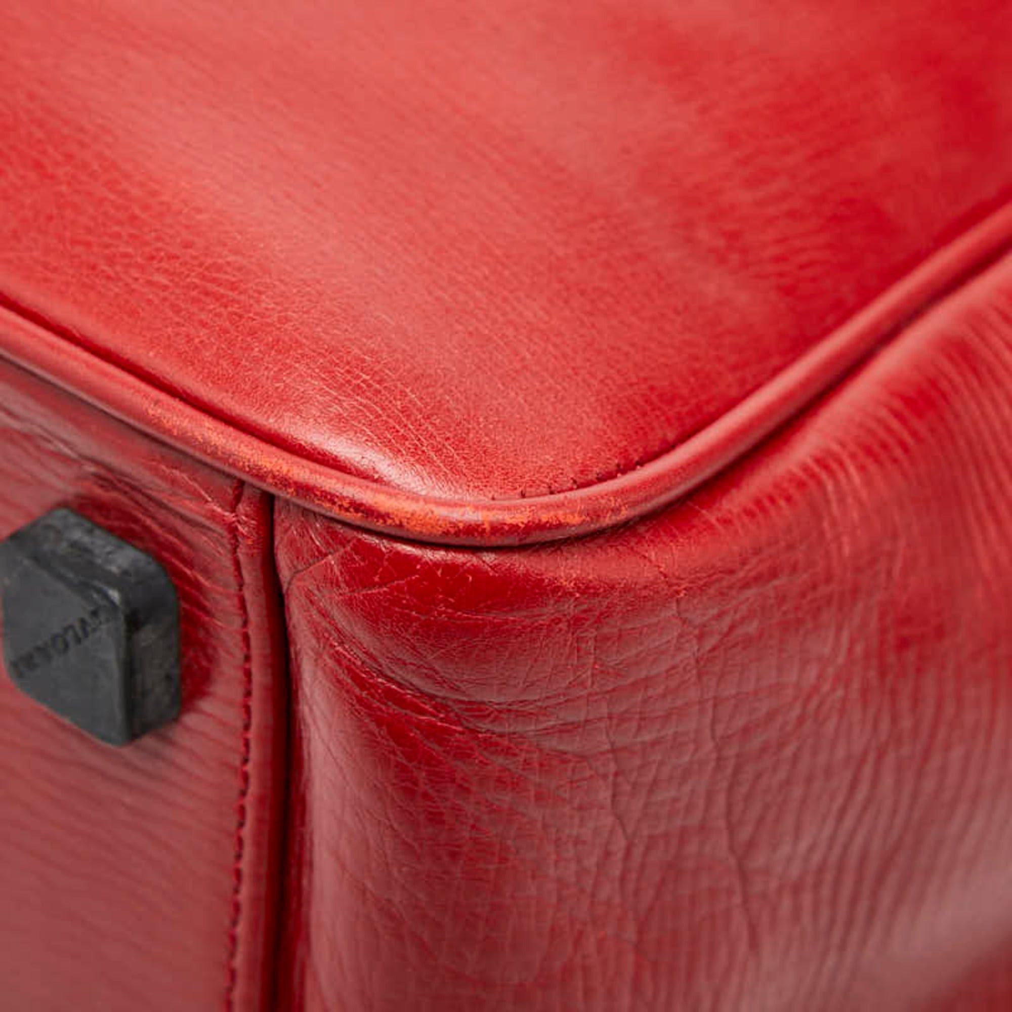 Bvlgari BVLGARI Boston bag in red leather for women Size ONE SIZE - 6 Thumbnail