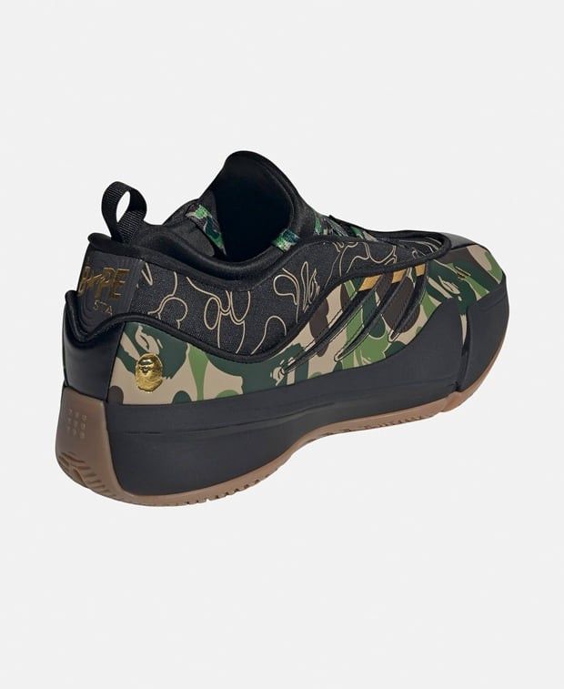 Adidas Dame 9 Bape Basketball shoes Size US 7.5 / EU 40-41 - 2 Thumbnail