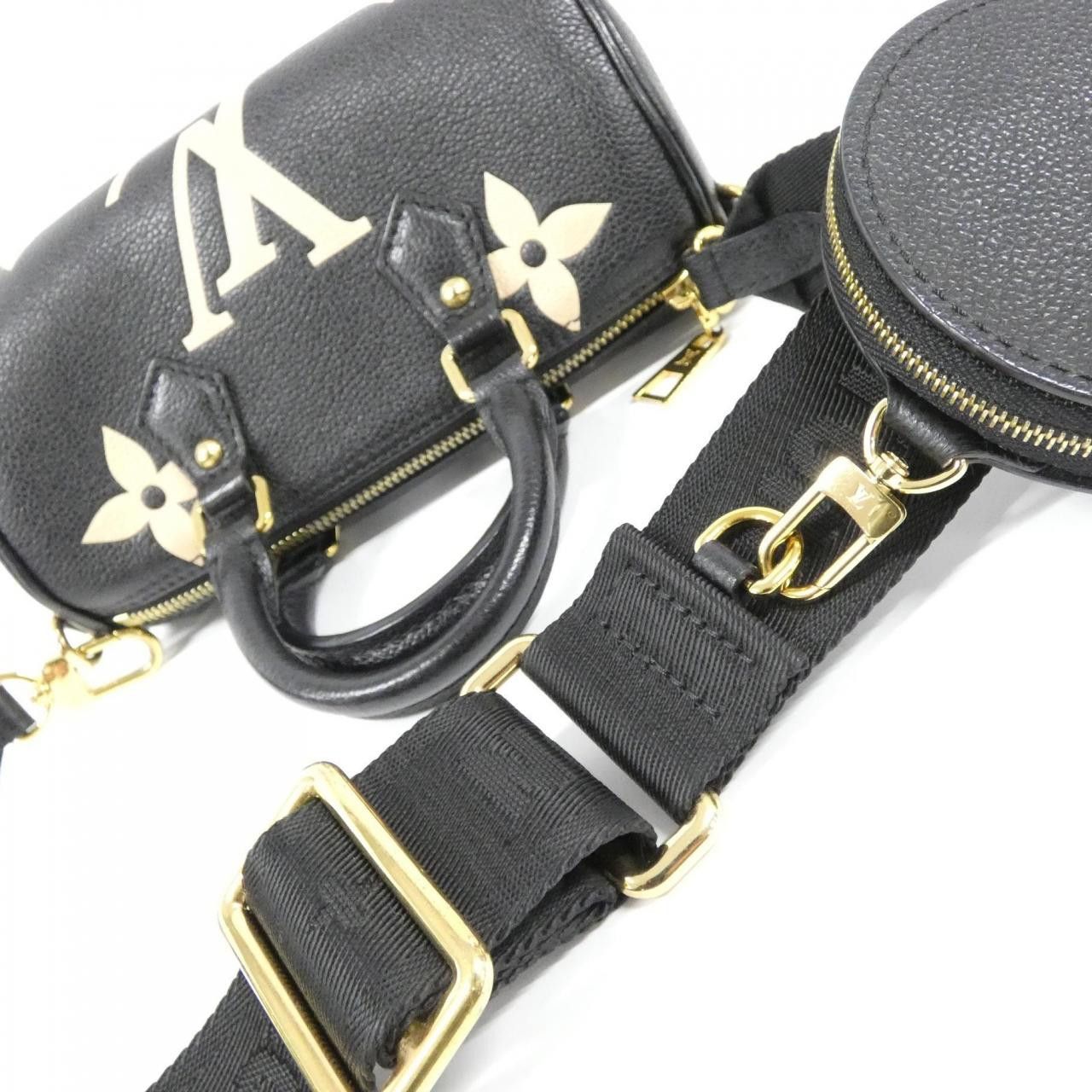 Louis Vuitton Louis Vuitton Louis Vuitton Papillon BB Monogram Empreinte Shoulder Bag Leather Shoulder Bag M45980 DUTY FREE for USA Size ONE SIZE - 6 Thumbnail