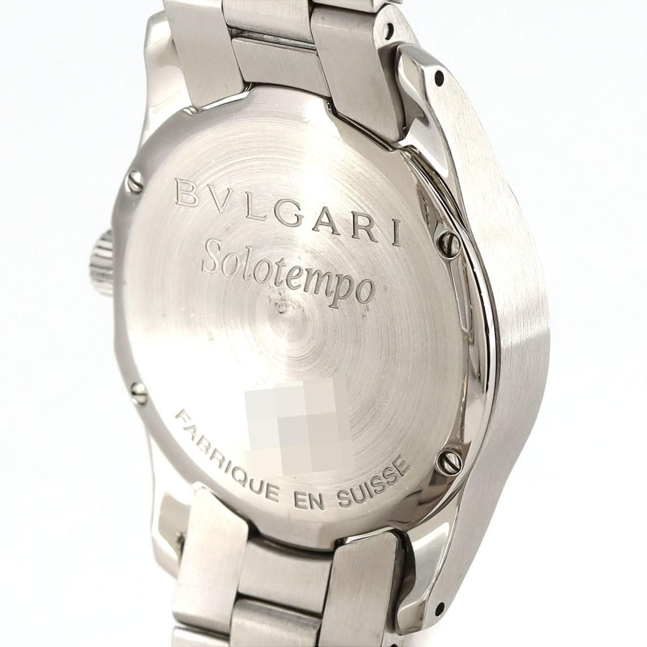 Bvlgari Bvlgari Bvlgari Solo Tempo Stainless Steel Metal Quartz ST30S/ST30BSSD DUTY FREE for USA Size ONE SIZE - 6 Thumbnail
