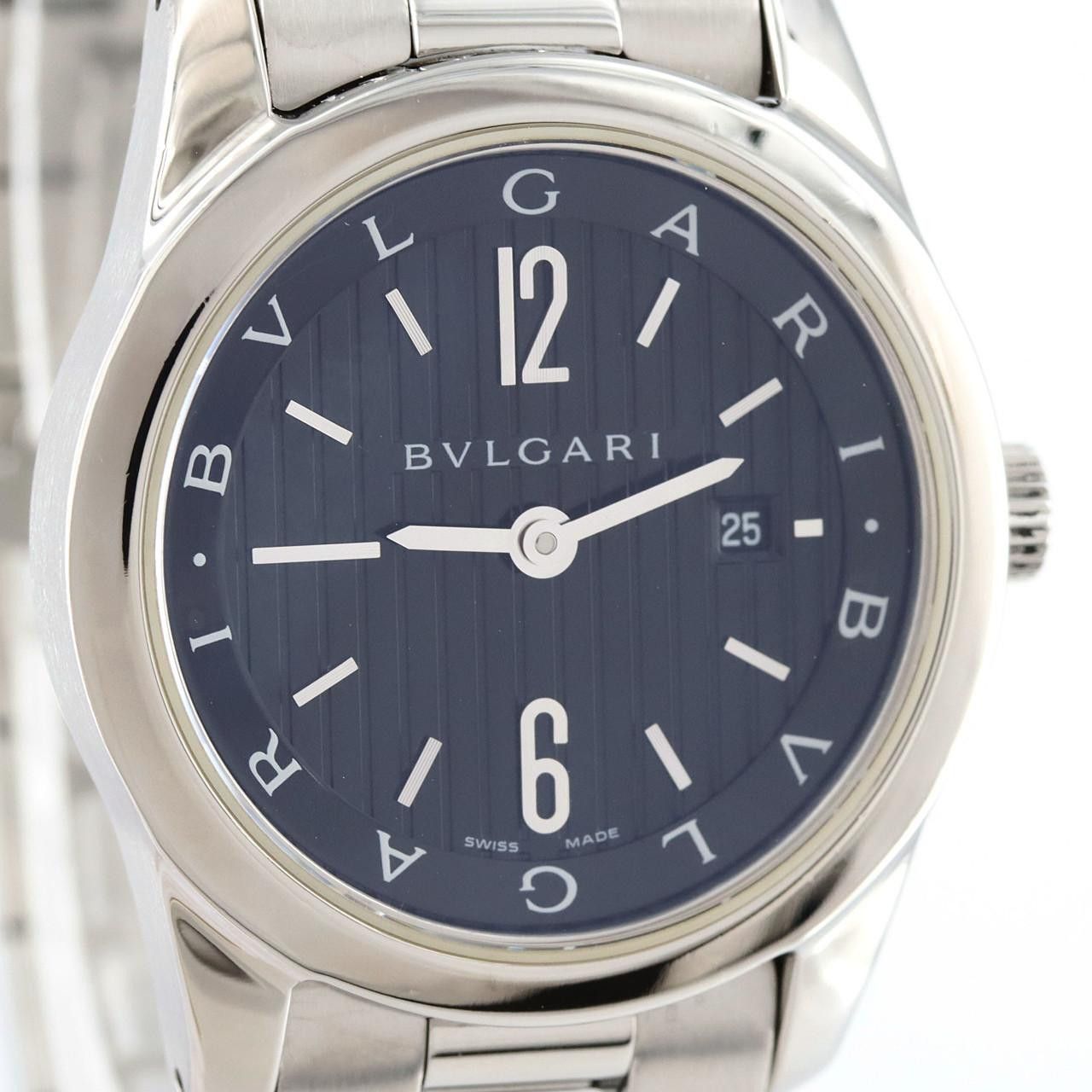 Bvlgari Bvlgari Bvlgari Solo Tempo Stainless Steel Metal Quartz ST30S/ST30BSSD DUTY FREE for USA Size ONE SIZE - 8 Thumbnail