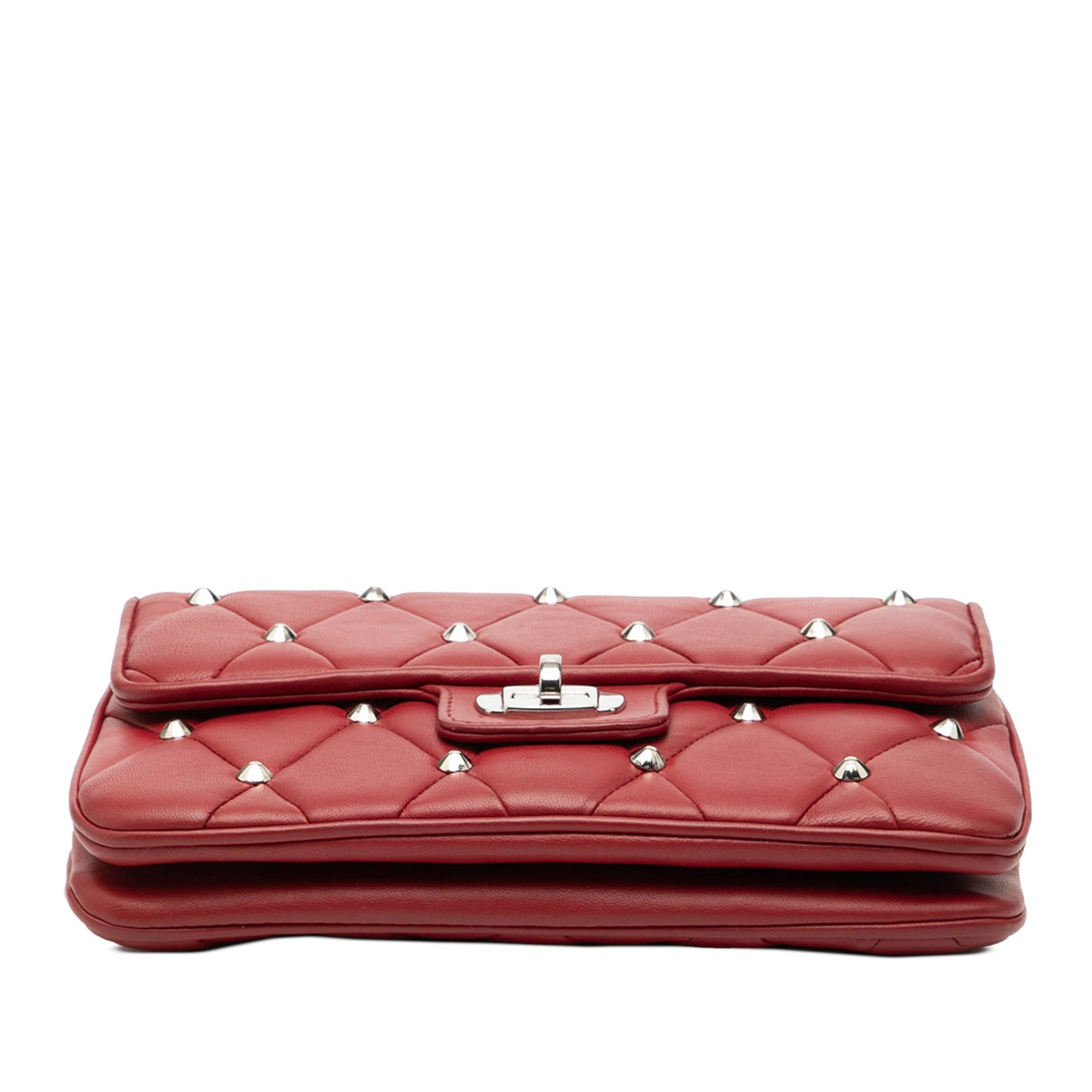 Miu Miu Miu Miu Studded Matelasse Leather Crossbody Size ONE SIZE - 3 Thumbnail