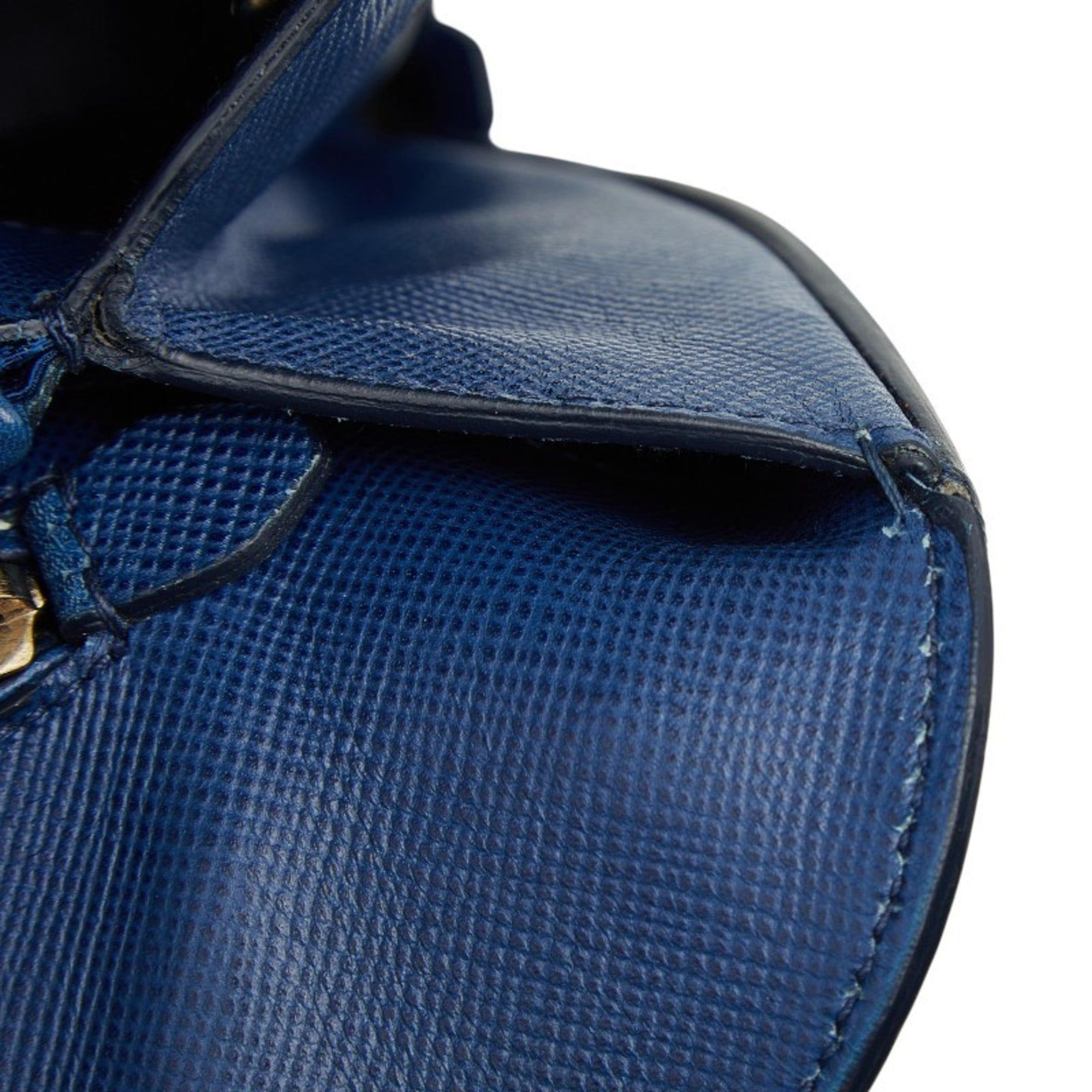 Prada Prada Handbag BN2554 Blue Saffiano Leather Women's PRADA Size ONE SIZE - 8 Thumbnail