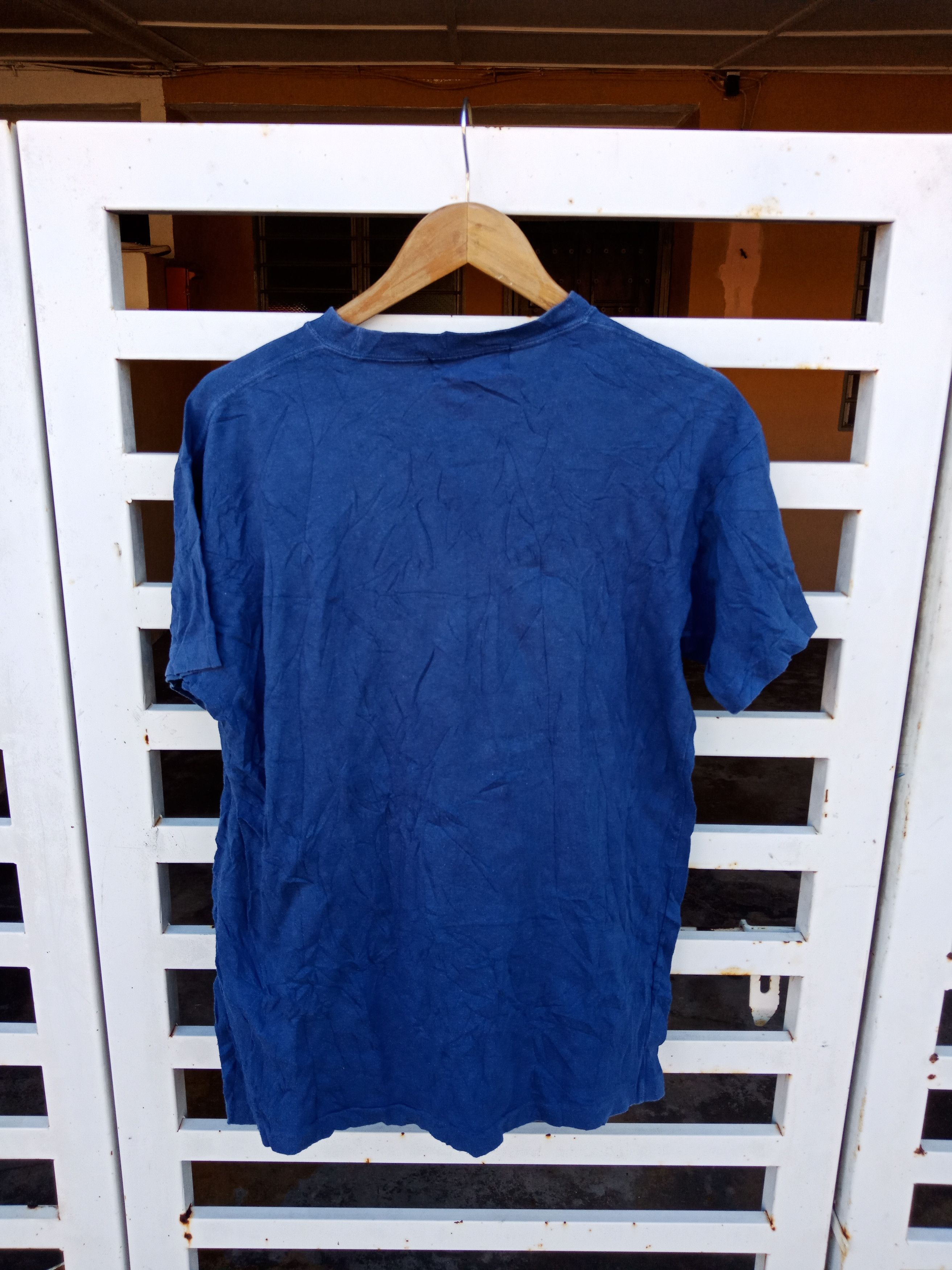 CABANE de ZUCCa × Issey Miyake × Japanese Brand Issey Miyake Cabane de Zucca Big Logo Spell Out Shirt Size US M / EU 48-50 / 2 - 2 Thumbnail