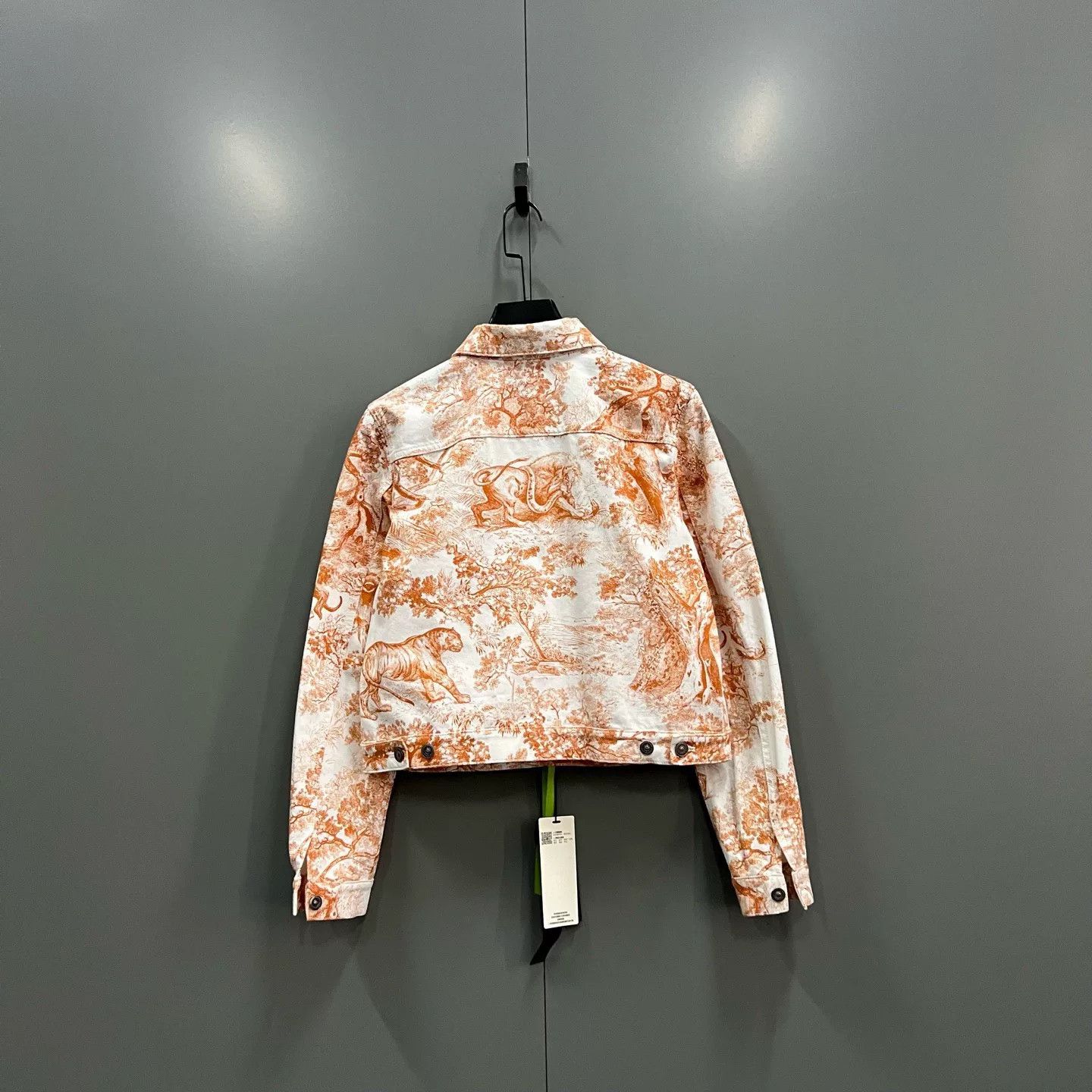 Dior Dior Animal Print Denim Jacket Size US L / EU 52-54 / 3 - 4 Thumbnail