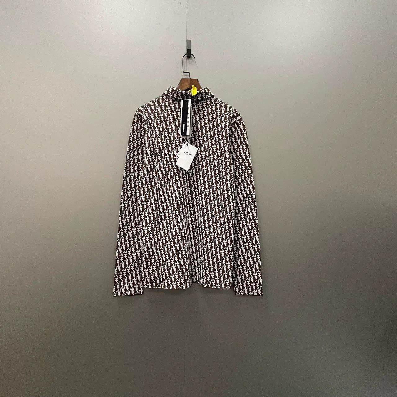 Dior Dior Brown Monogram Long Sleeve Shirt Size XS / US 0-2 / IT 36-38 - 2 Thumbnail