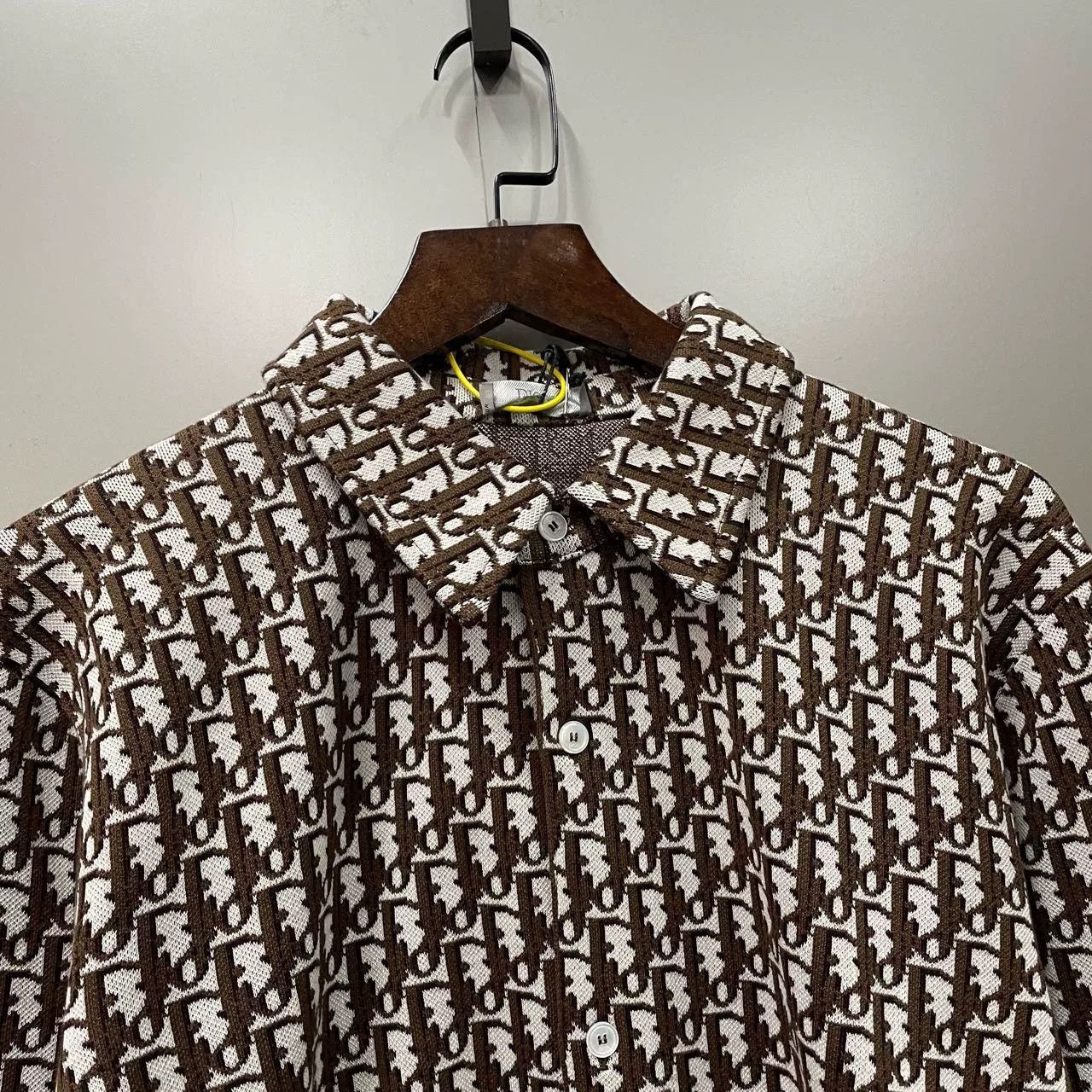 Dior Dior Brown Monogram Long Sleeve Shirt Size XS / US 0-2 / IT 36-38 - 4 Thumbnail