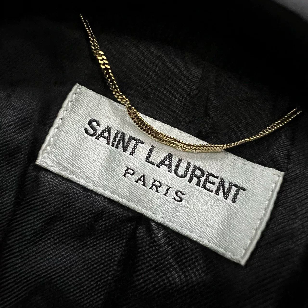 Saint Laurent Paris burgundy color block baseball jacket Size S / US 4 / IT 40 - 4 Thumbnail