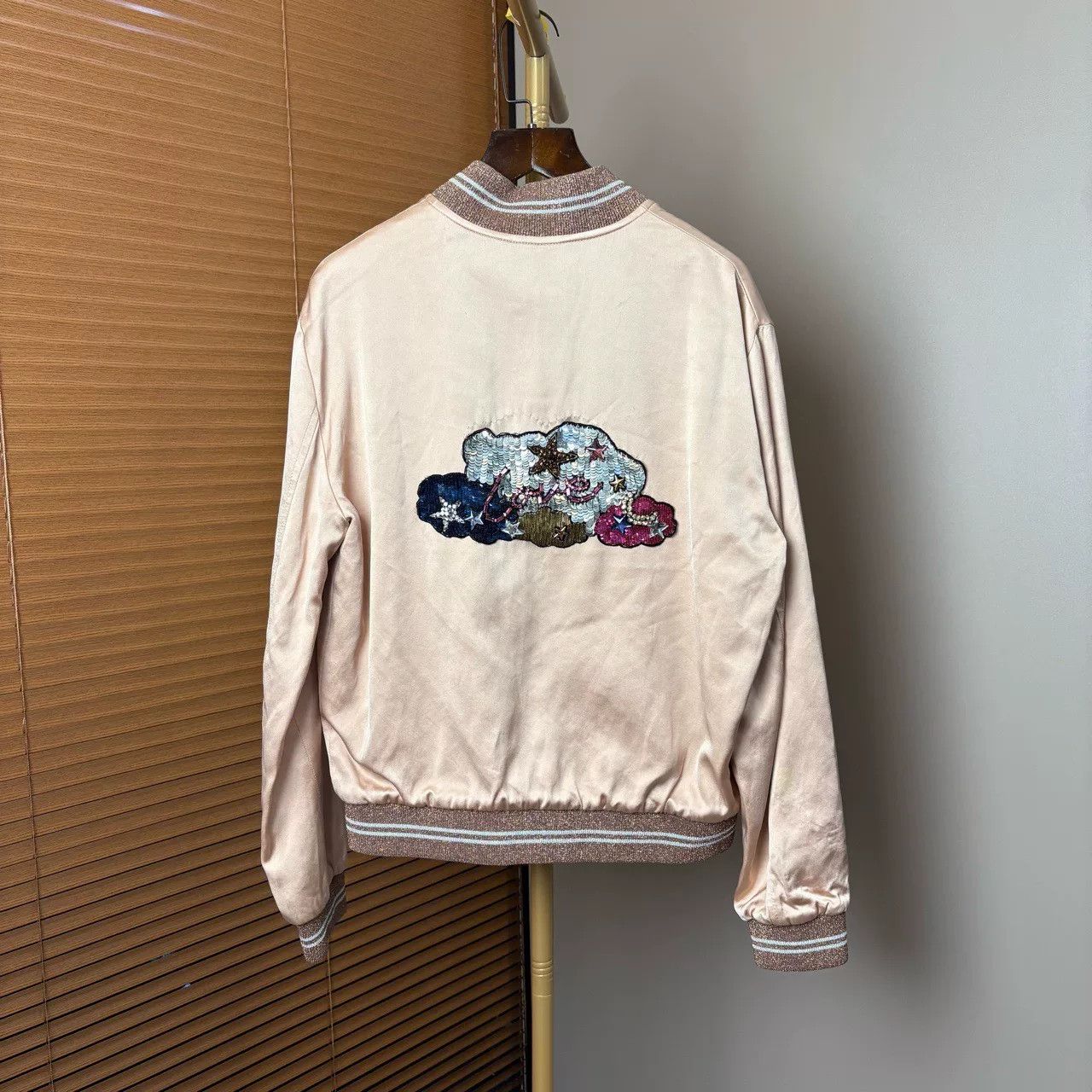 Saint Laurent Paris saint laurent cloud jacket in pink Size US M / EU 48-50 / 2 - 2 Thumbnail