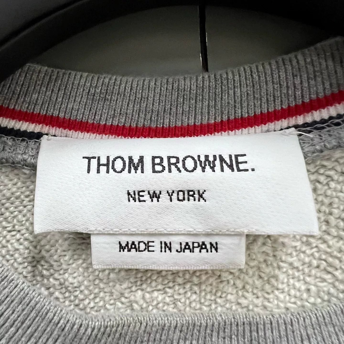 Thom Browne thom browne gray striped sweatshirt Size US M / EU 48-50 / 2 - 2 Thumbnail