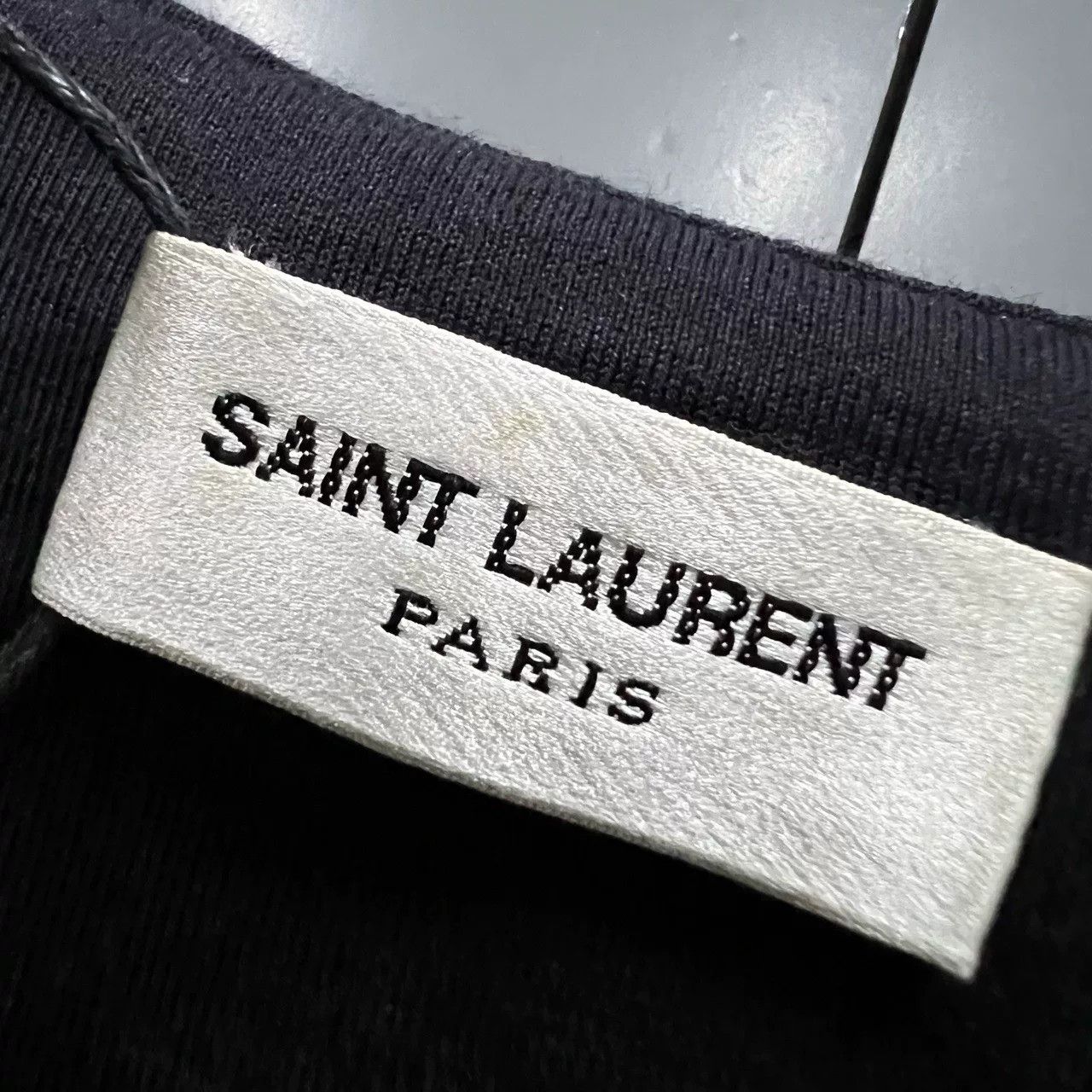 Saint Laurent Paris saint laurent black studded sweatshirt Size US S / EU 44-46 / 1 - 5 Thumbnail