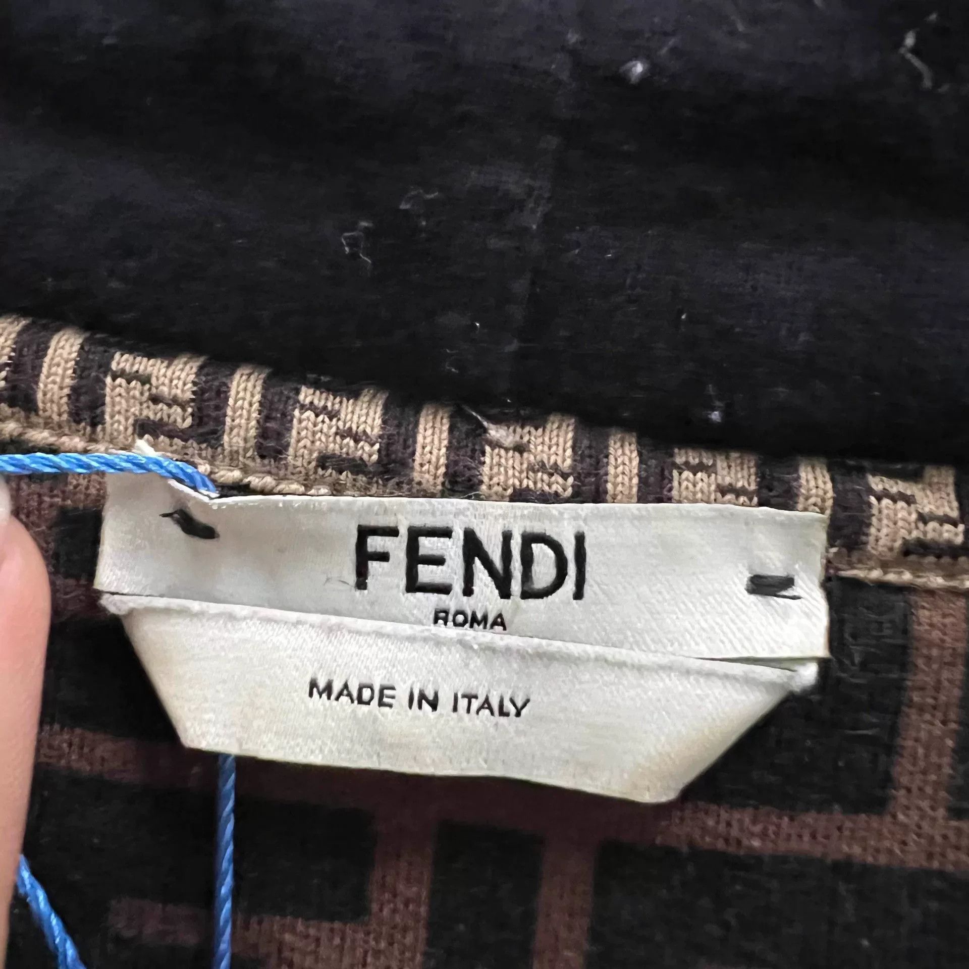 Fendi fendi logo print hoodie in size S Size US S / EU 44-46 / 1 - 2 Thumbnail