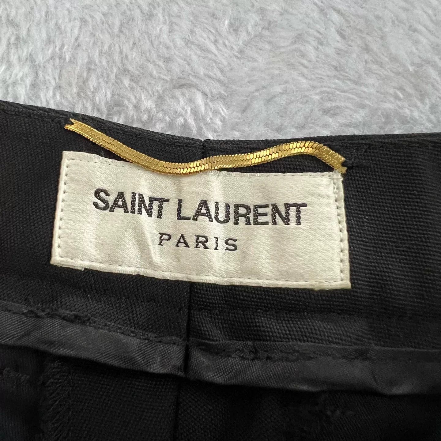 Saint Laurent Paris black saint laurent trousers size 34 Size US 34 / EU 50 - 3 Thumbnail