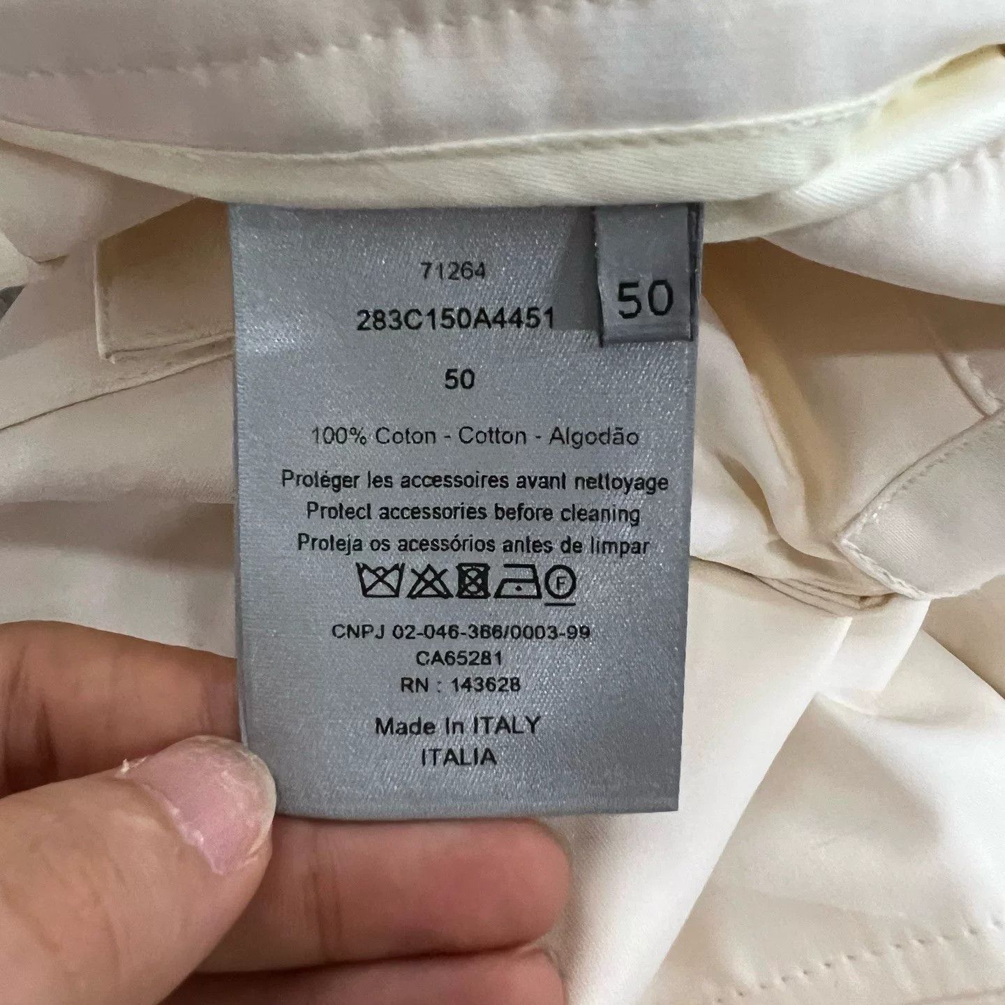 Dior dior beige cargo shorts with buckle detail Size US 44 / EU 60 - 4 Thumbnail