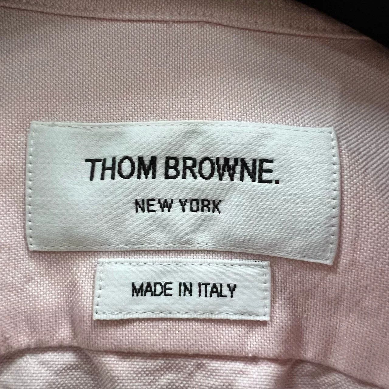 Thom Browne thom browne pink diagonal stripe shirt Size US XXS / EU 40 - 6 Thumbnail
