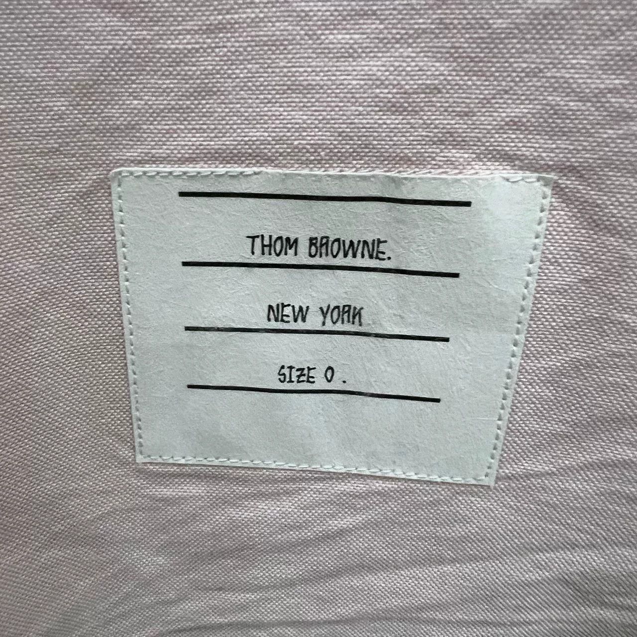 Thom Browne thom browne pink diagonal stripe shirt Size US XXS / EU 40 - 2 Thumbnail