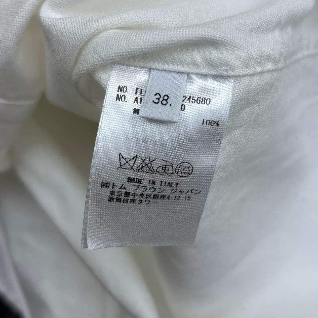 Thom Browne Thom Browne TB Striped Long Sleeve Shirt Size US M / EU 48-50 / 2 - 4 Thumbnail
