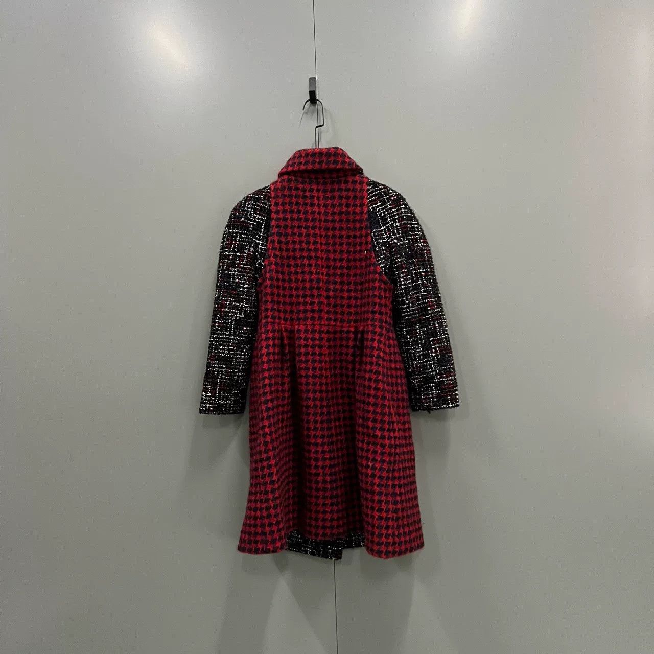 Chanel chanel patchwork woven coat in red Size S / US 4 / IT 40 - 2 Thumbnail