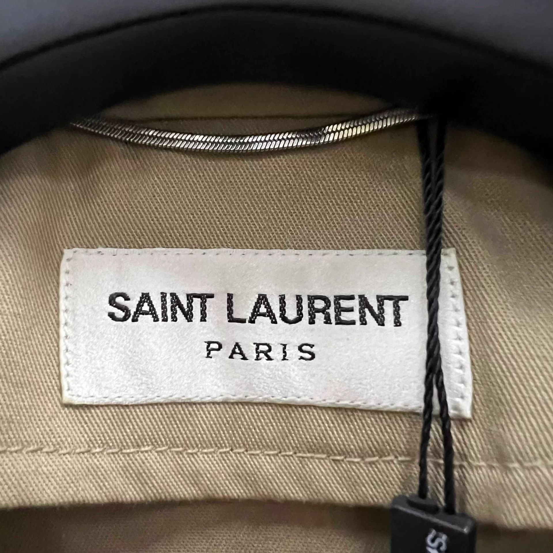 Saint Laurent Paris saint laurent khaki jacket size large Size US L / EU 52-54 / 3 - 2 Thumbnail