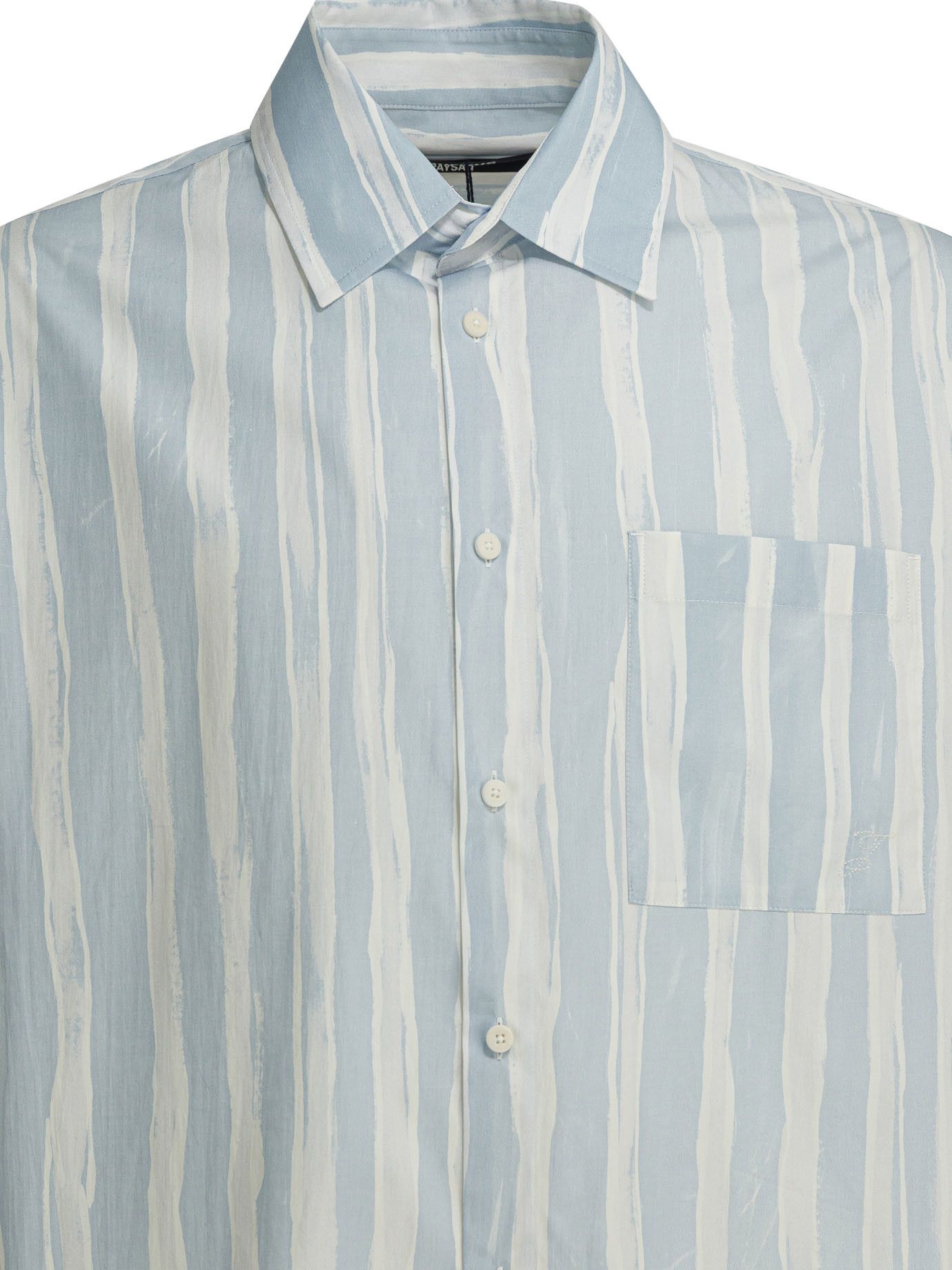 Jacquemus Striped Cotton Shirt Size US L / EU 52-54 / 3 - 3 Thumbnail