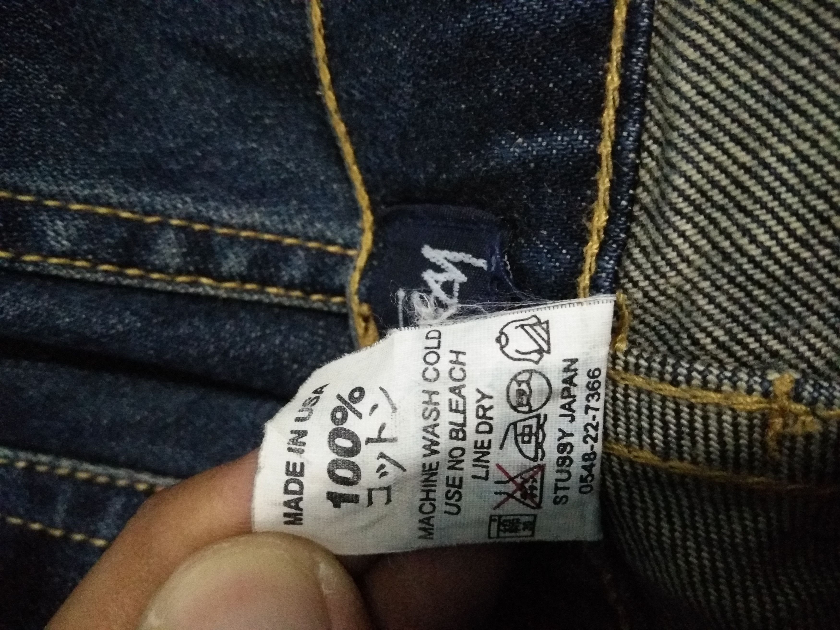 Stussy STUSSY DENIM JEANS SKATE STREET WEAR MADE IN USA Size US 31 - 10 Thumbnail