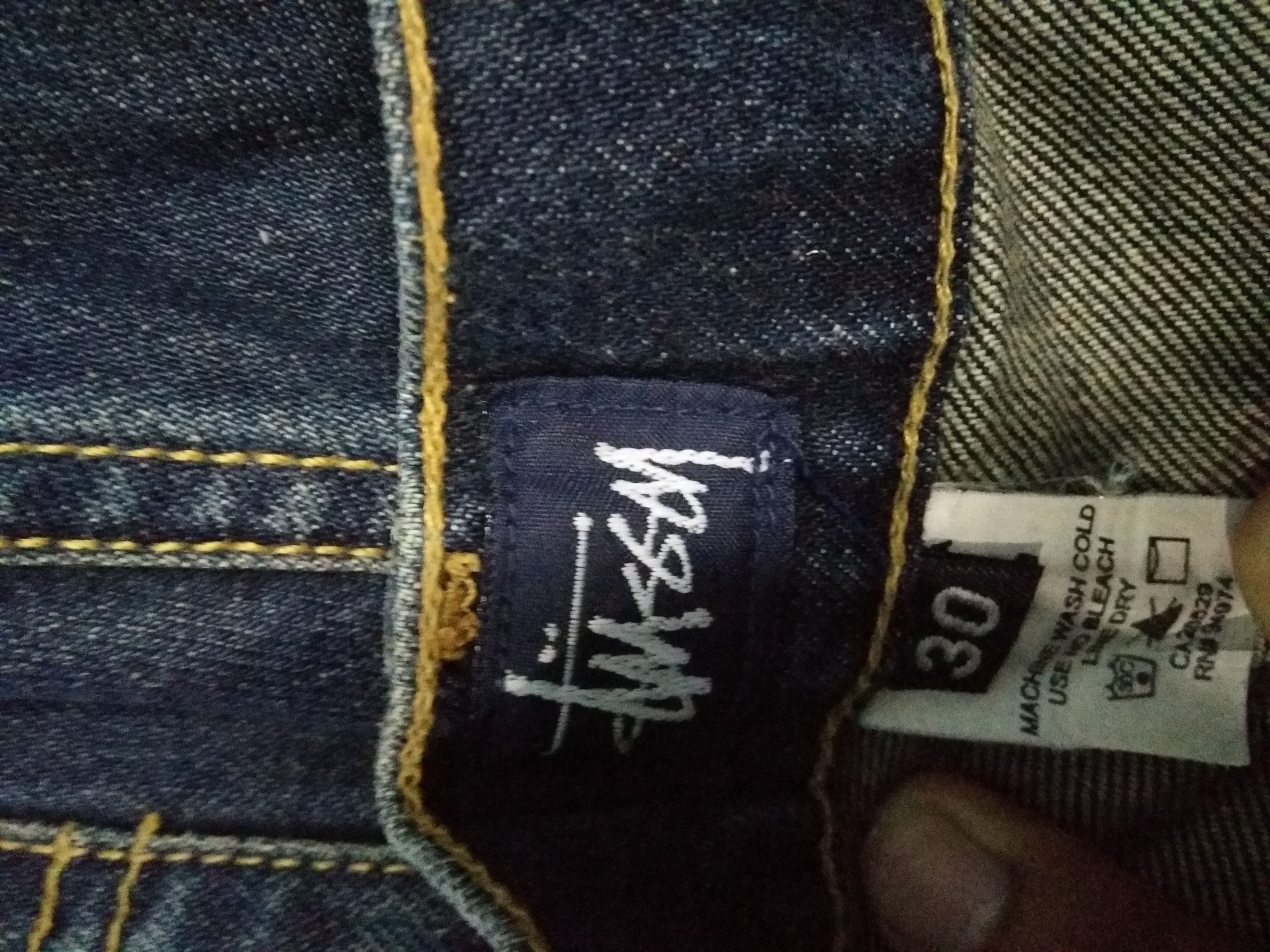 Stussy STUSSY DENIM JEANS SKATE STREET WEAR MADE IN USA Size US 31 - 9 Thumbnail