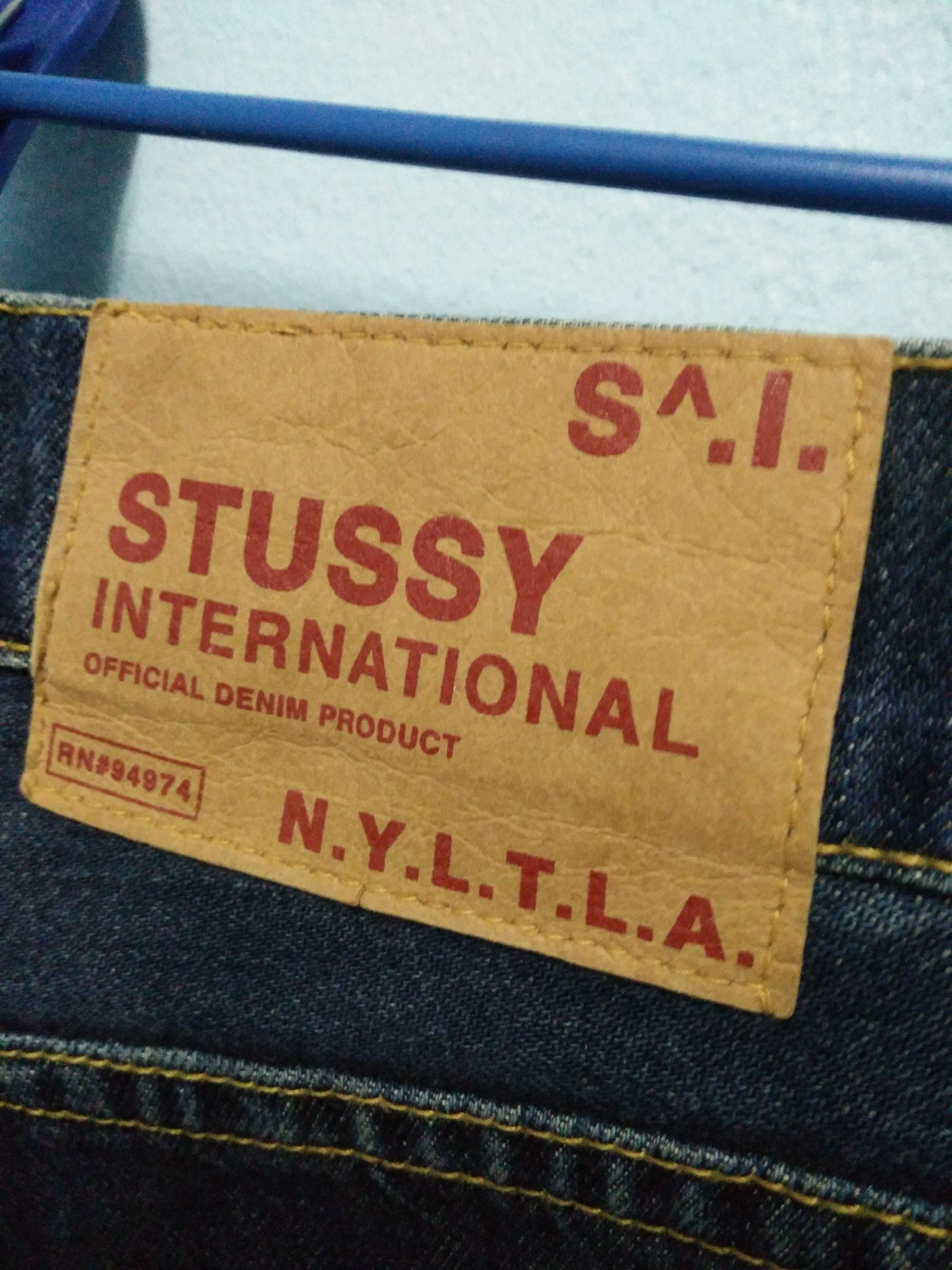 Stussy STUSSY DENIM JEANS SKATE STREET WEAR MADE IN USA Size US 31 - 7 Thumbnail