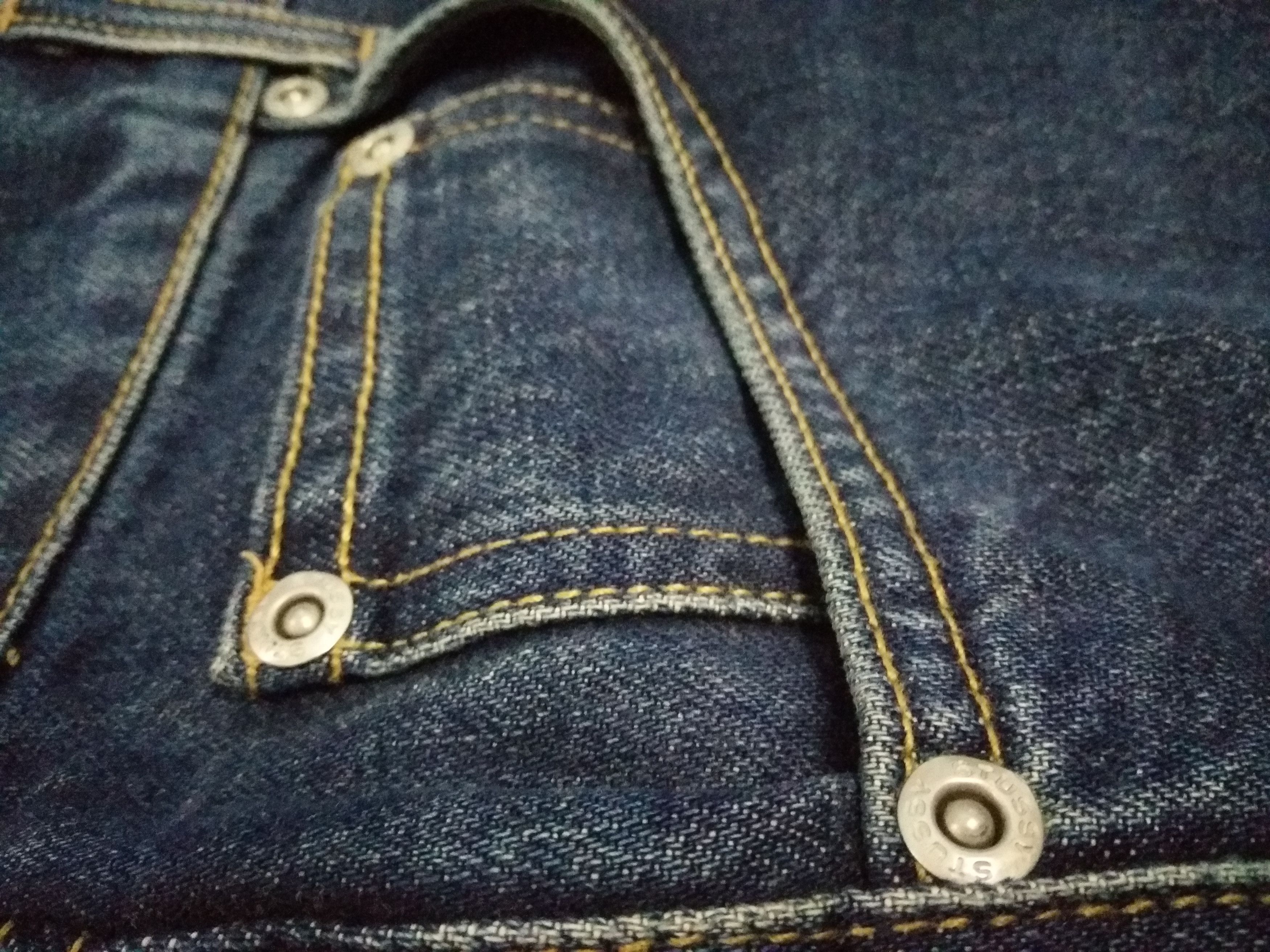 Stussy STUSSY DENIM JEANS SKATE STREET WEAR MADE IN USA Size US 31 - 8 Thumbnail