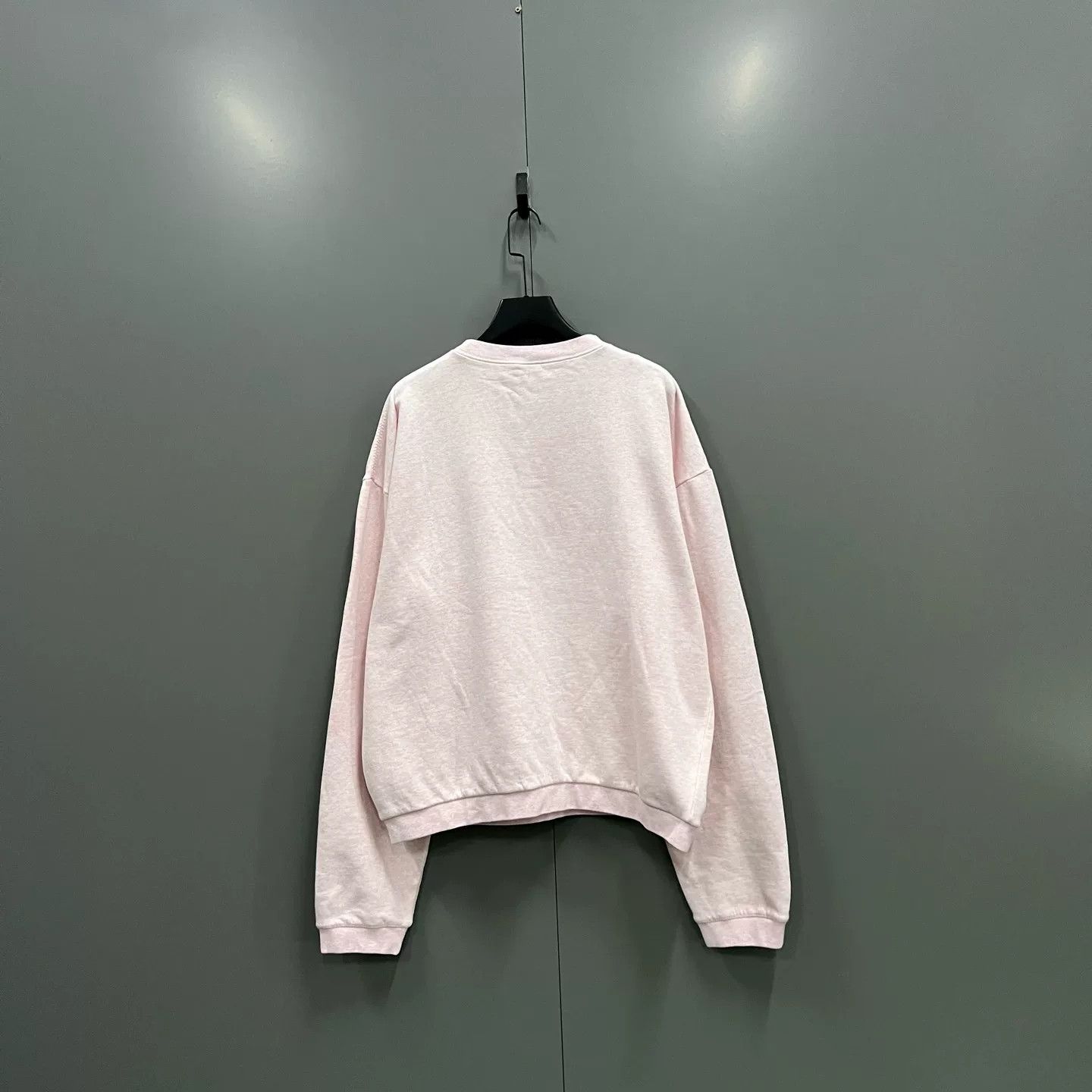 Dior pink embroidered logo sweatshirt by Dior Size XL / US 12-14 / IT 48-50 - 3 Thumbnail