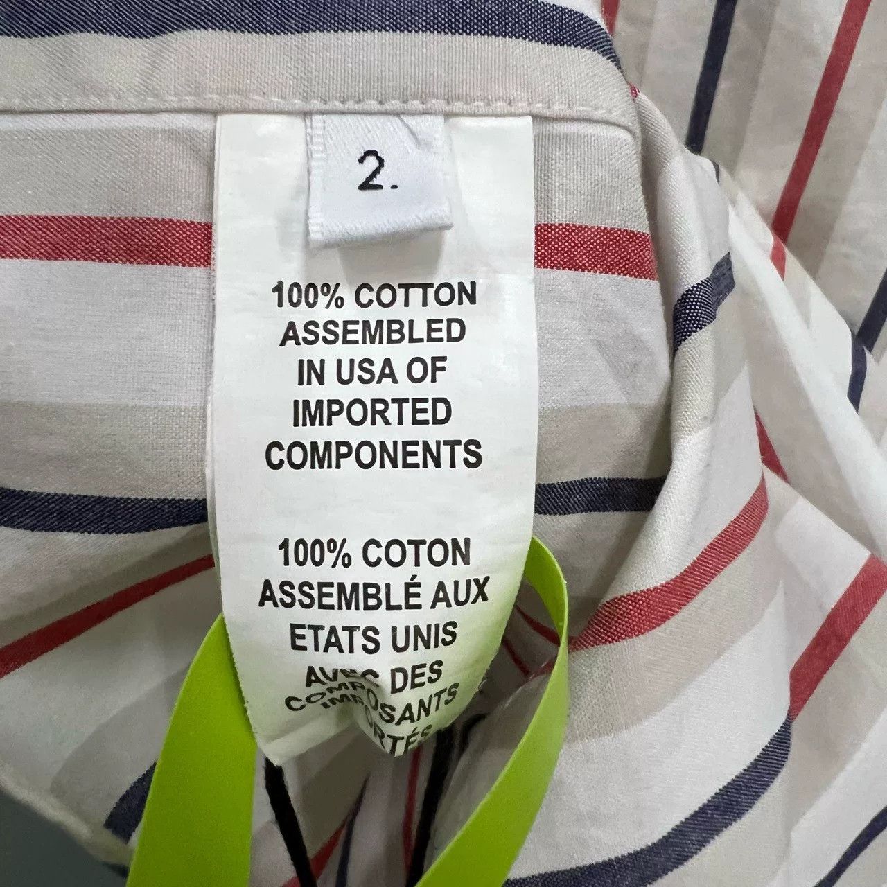 Thom Browne thom browne striped short sleeve shirt Size US M / EU 48-50 / 2 - 5 Thumbnail