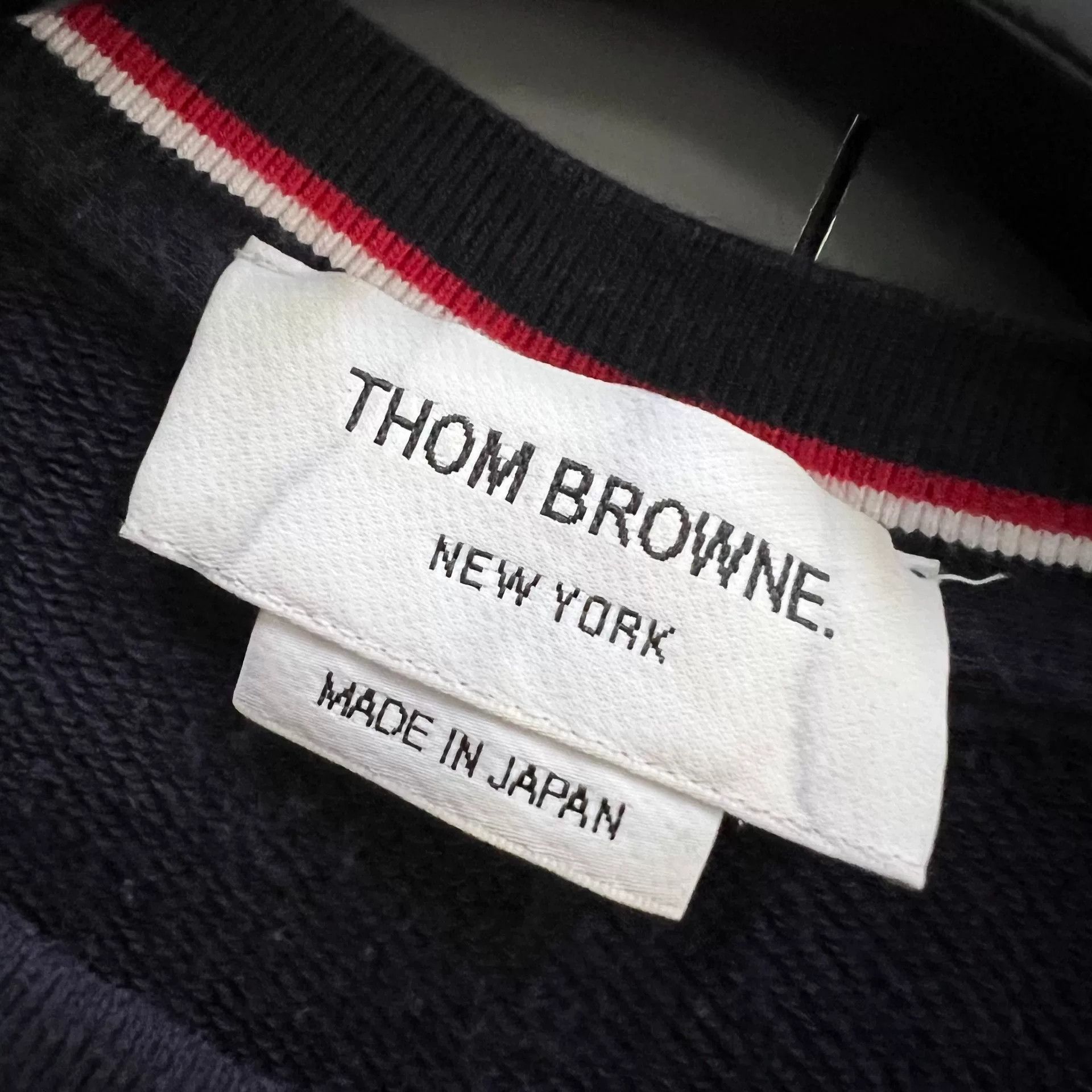 Thom Browne thom browne navy striped sweatshirt size 3 Size US M / EU 48-50 / 2 - 2 Thumbnail