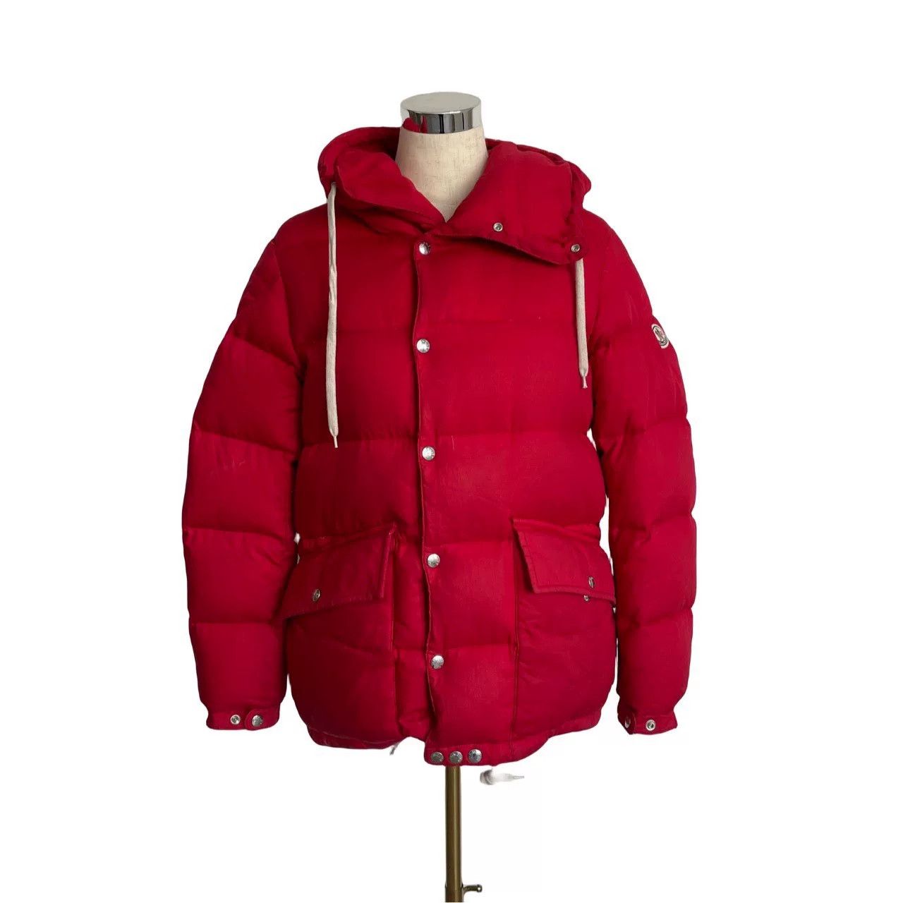 Moncler moncler red down jacket size 1 Size US M / EU 48-50 / 2 - 4 Thumbnail
