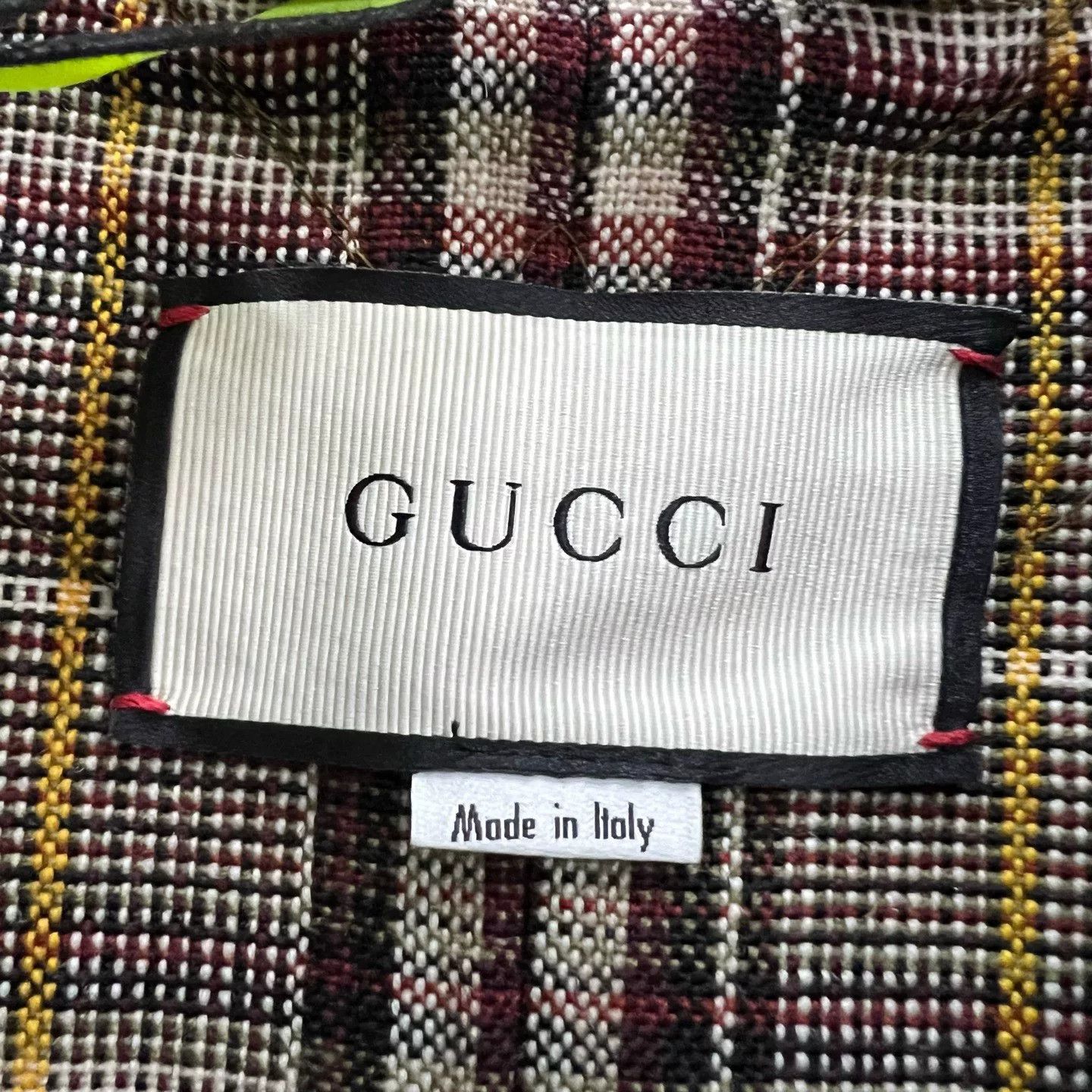 Gucci gucci check-collar trench coat size 44 Size L / US 10 / IT 46 - 4 Thumbnail