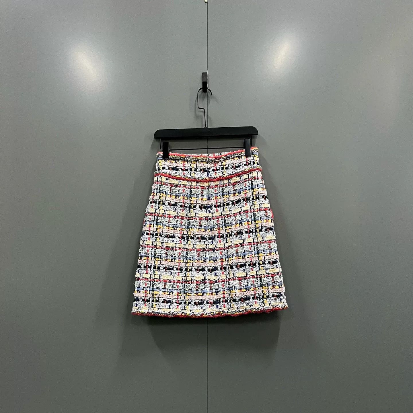 Chanel multicolored woven skirt by chanel Size 36" / US 14 / IT 50 - 2 Thumbnail