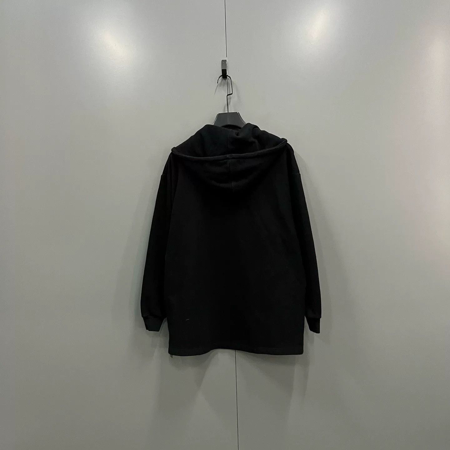 Balenciaga Balenciaga Black Embroidered Hoodie Size XS Size US XS / EU 42 / 0 - 3 Thumbnail