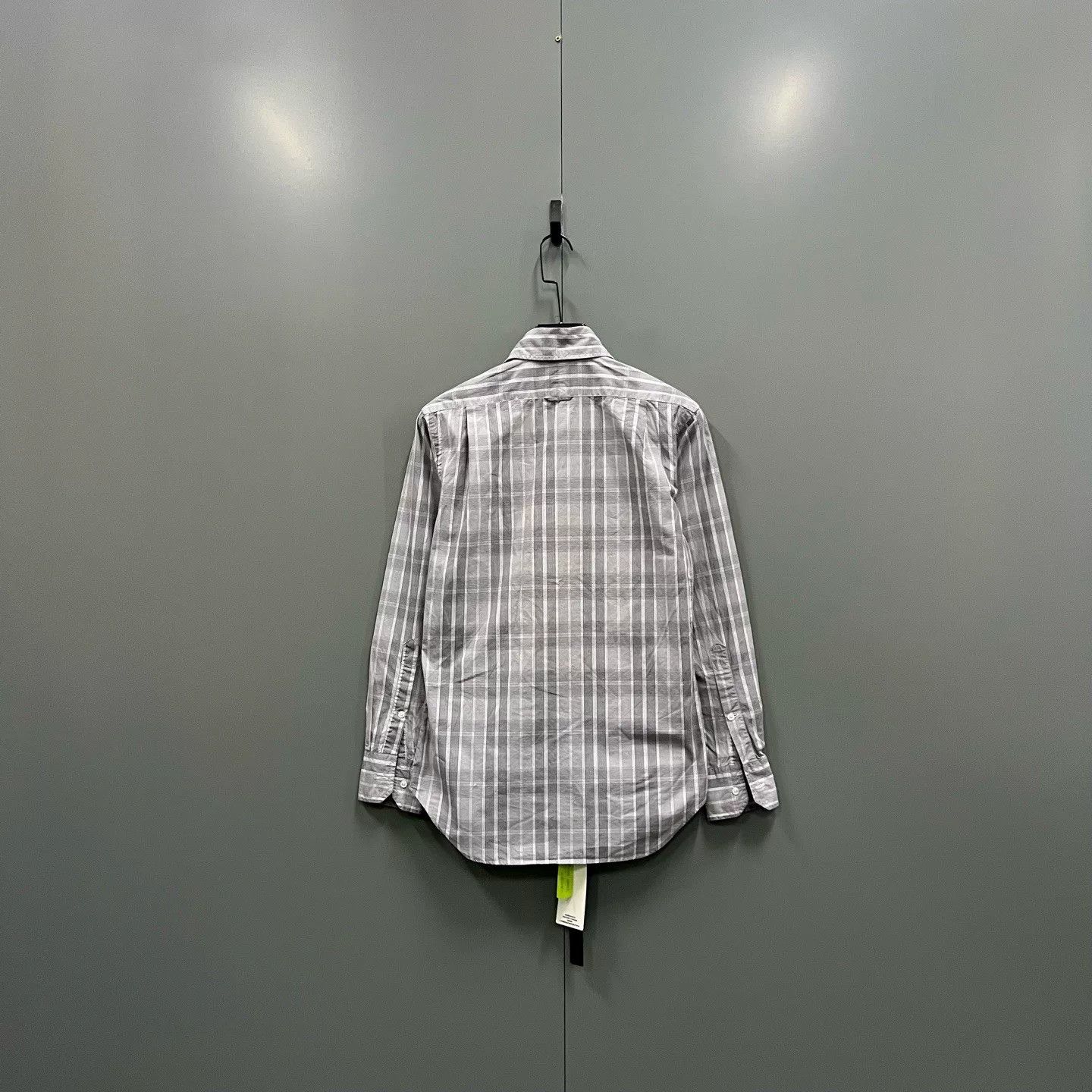 Thom Browne thom browne gray checkered shirt size l Size US M / EU 48-50 / 2 - 4 Thumbnail