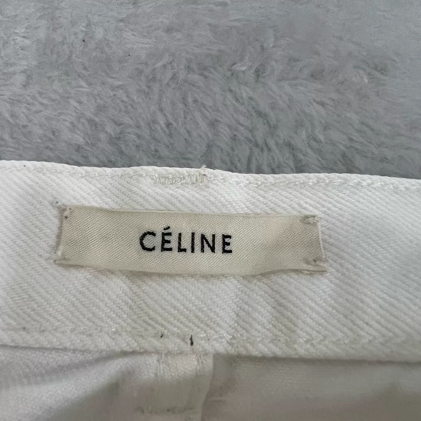 Celine Celine White Denim Pants Size 36 Size 36" / US 14 / IT 50 - 3 Thumbnail